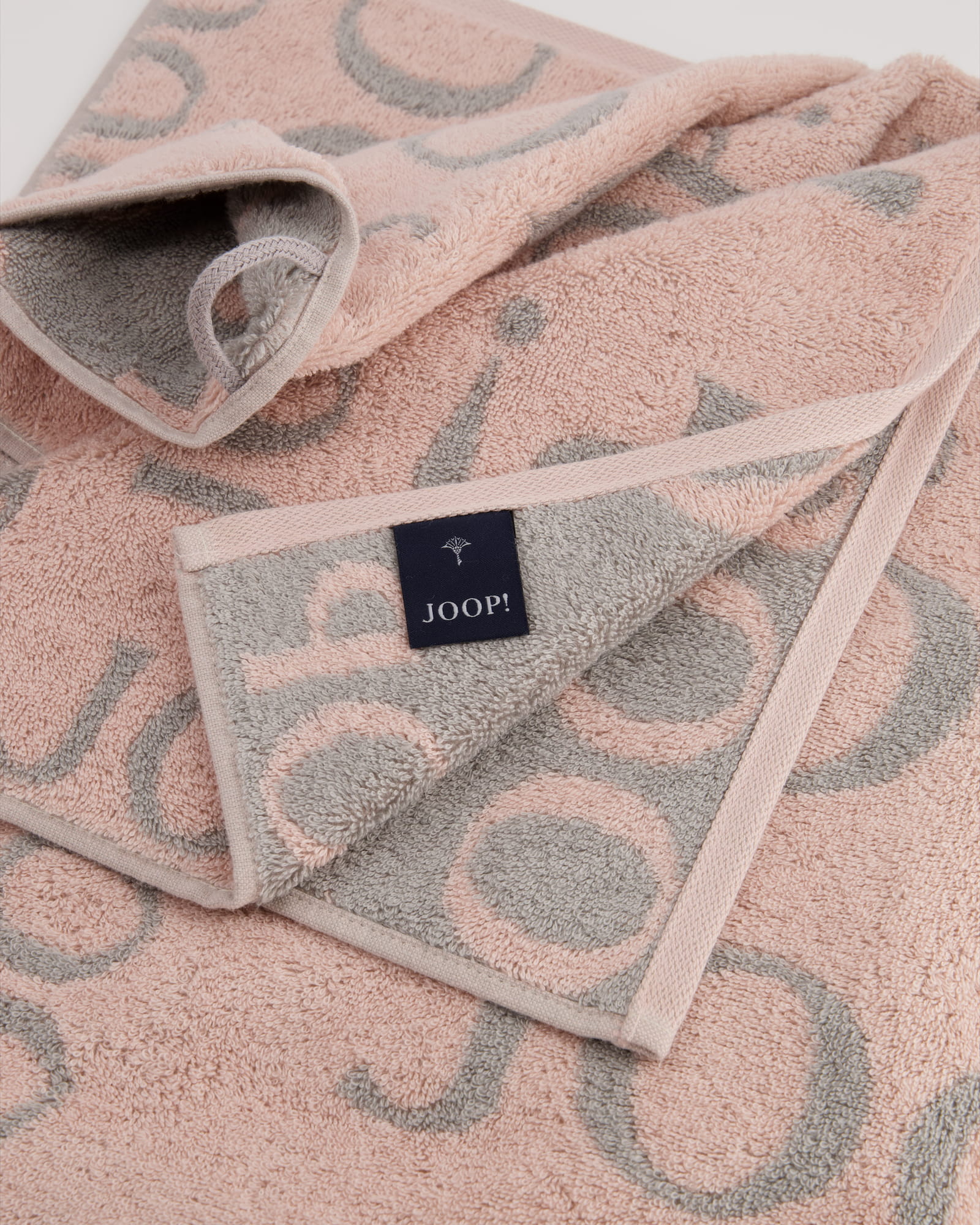 JOOP! Active Repeat 1684 Saunatuch - 80x180 cm - Farbe: Rose - 27