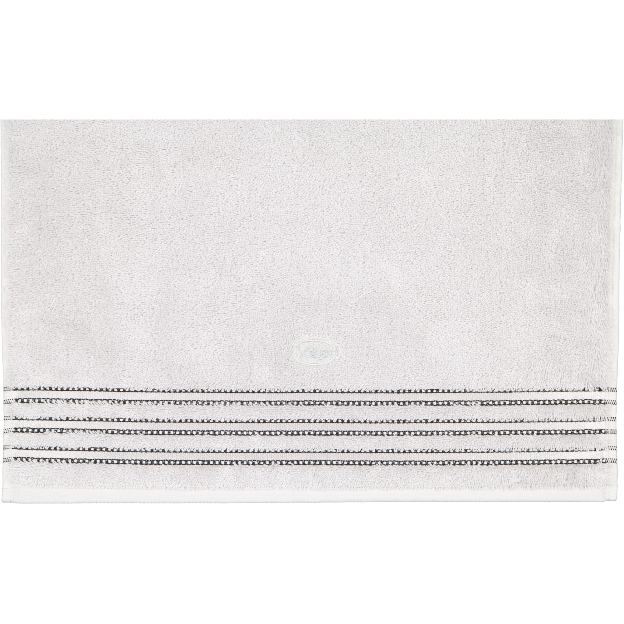 Vossen Handtücher Cult de Luxe light grey - 7210 - Badetuch 100x150 cm