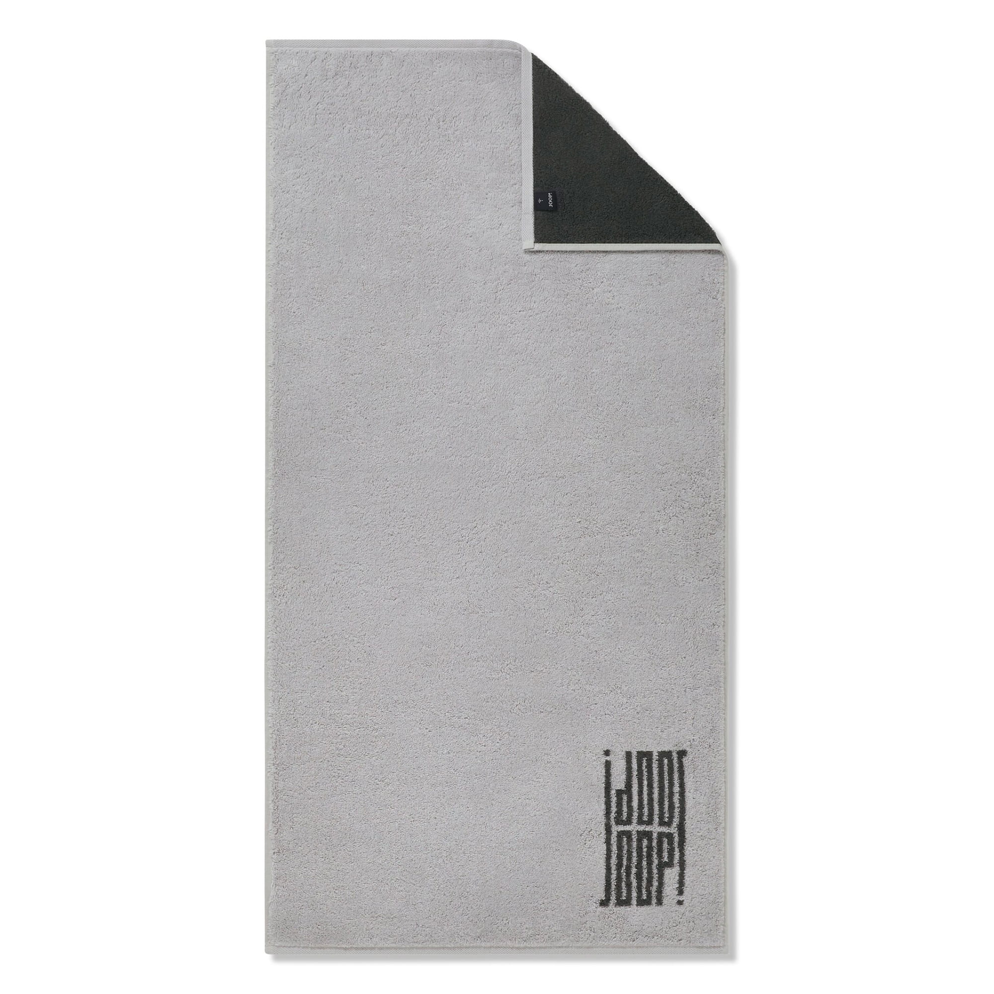 JOOP! Handtücher Bars Doubleface 1724 Platin - 77 - Duschtuch 80x150 cm