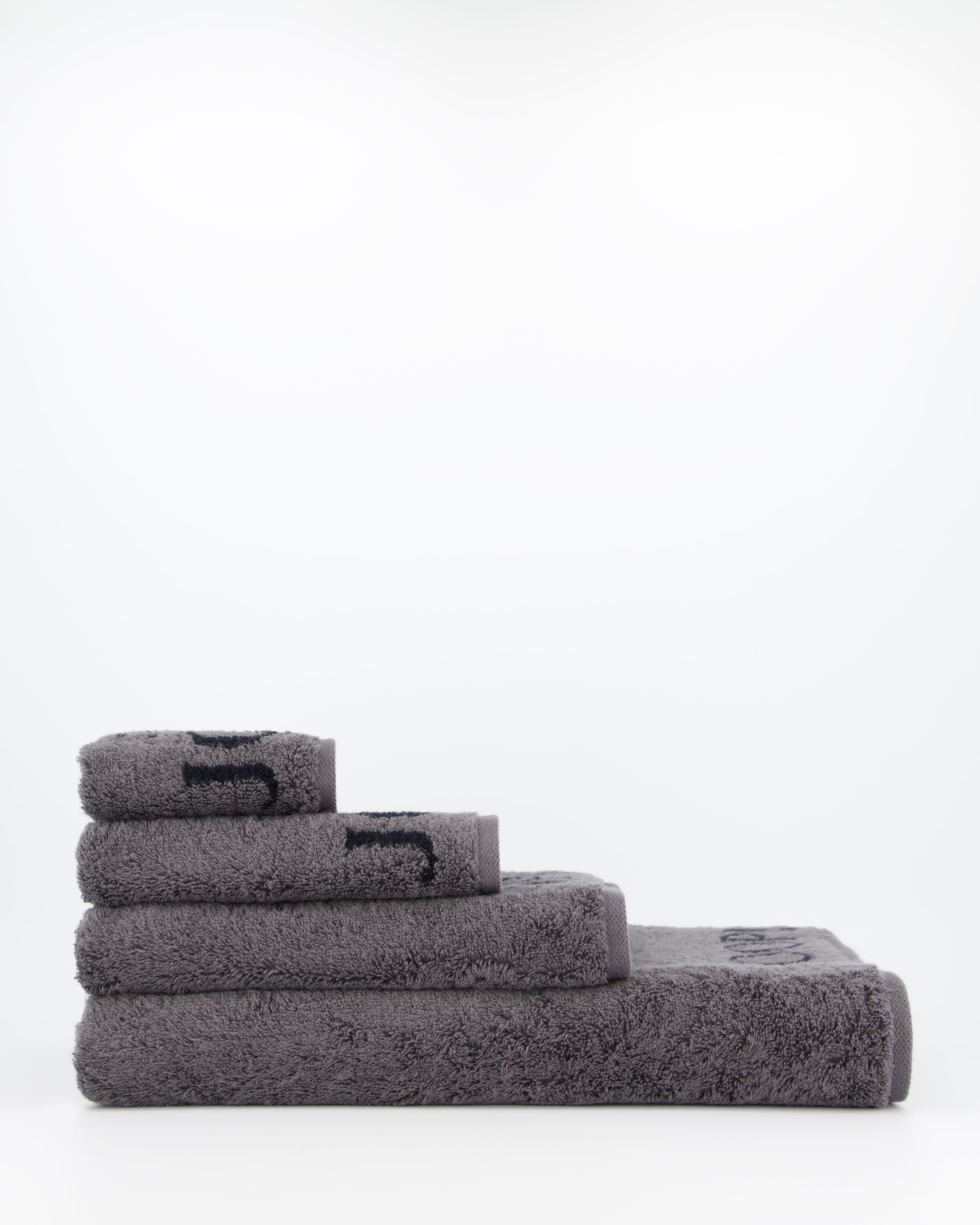 JOOP! Handtücher New Classic Doubleface 1720 Basalt - 79 - Seiflappen 30x30 cm