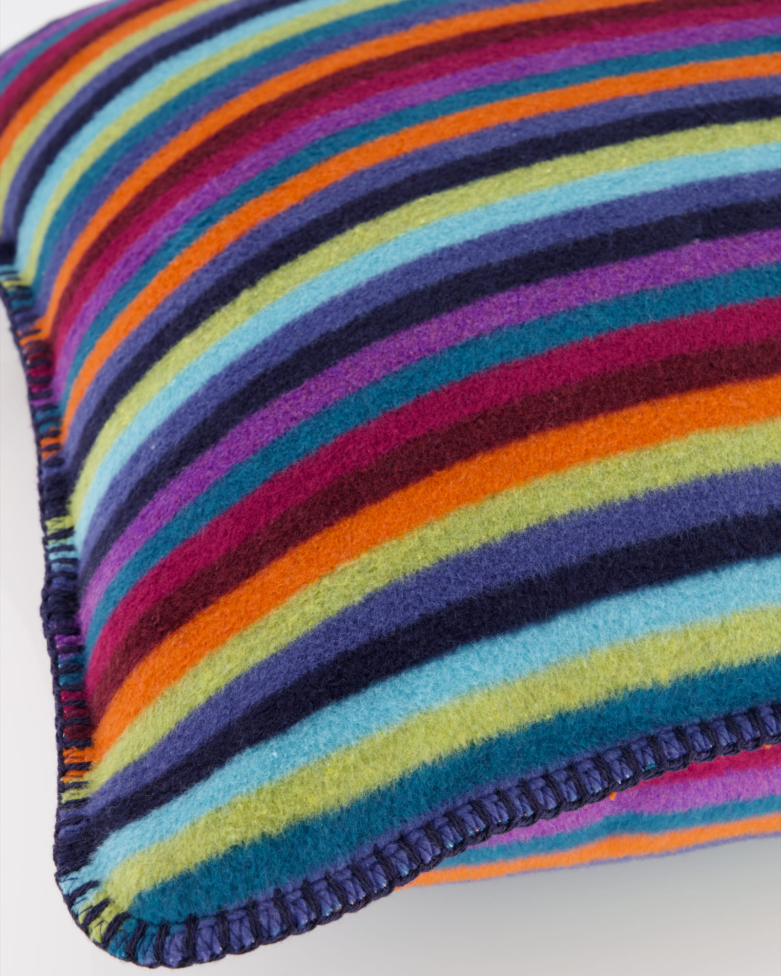 Cawö Kissenhüllen Lifestyle Streifen 70480 multicolor dunkel - 84 - 50x50 cm