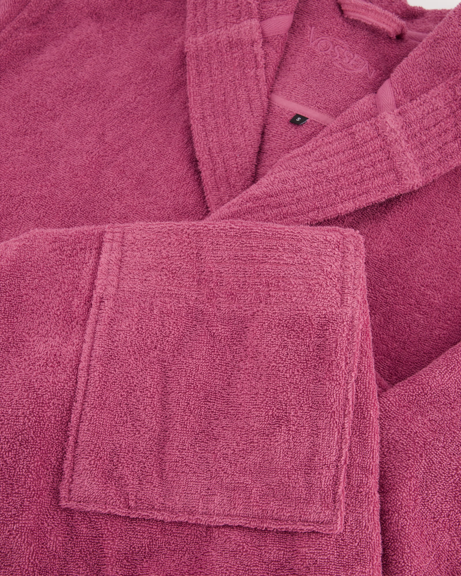 Vossen Bademäntel unisex Kapuze Vegan Life blackberry - 3505