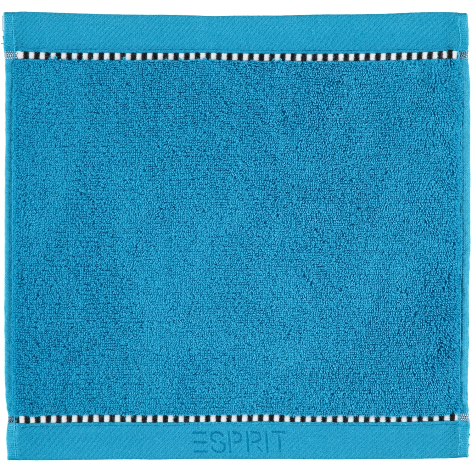 Esprit Box Solid - Farbe: ocean blue - 4665 - Seiflappen 30x30 cm