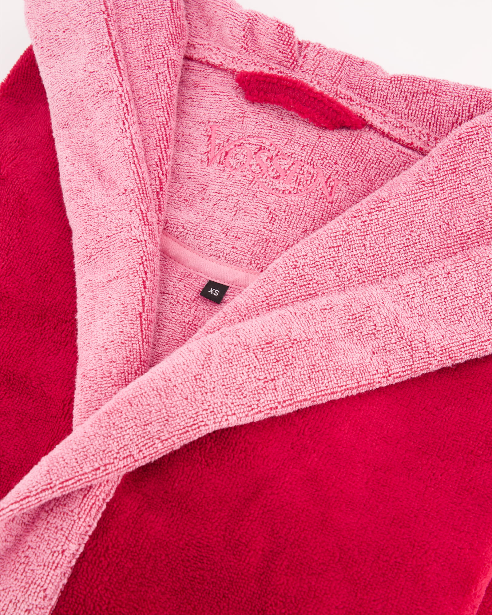 Vossen Bademantel unisex Poppy  - Farbe: cranberry - 002 (161903)