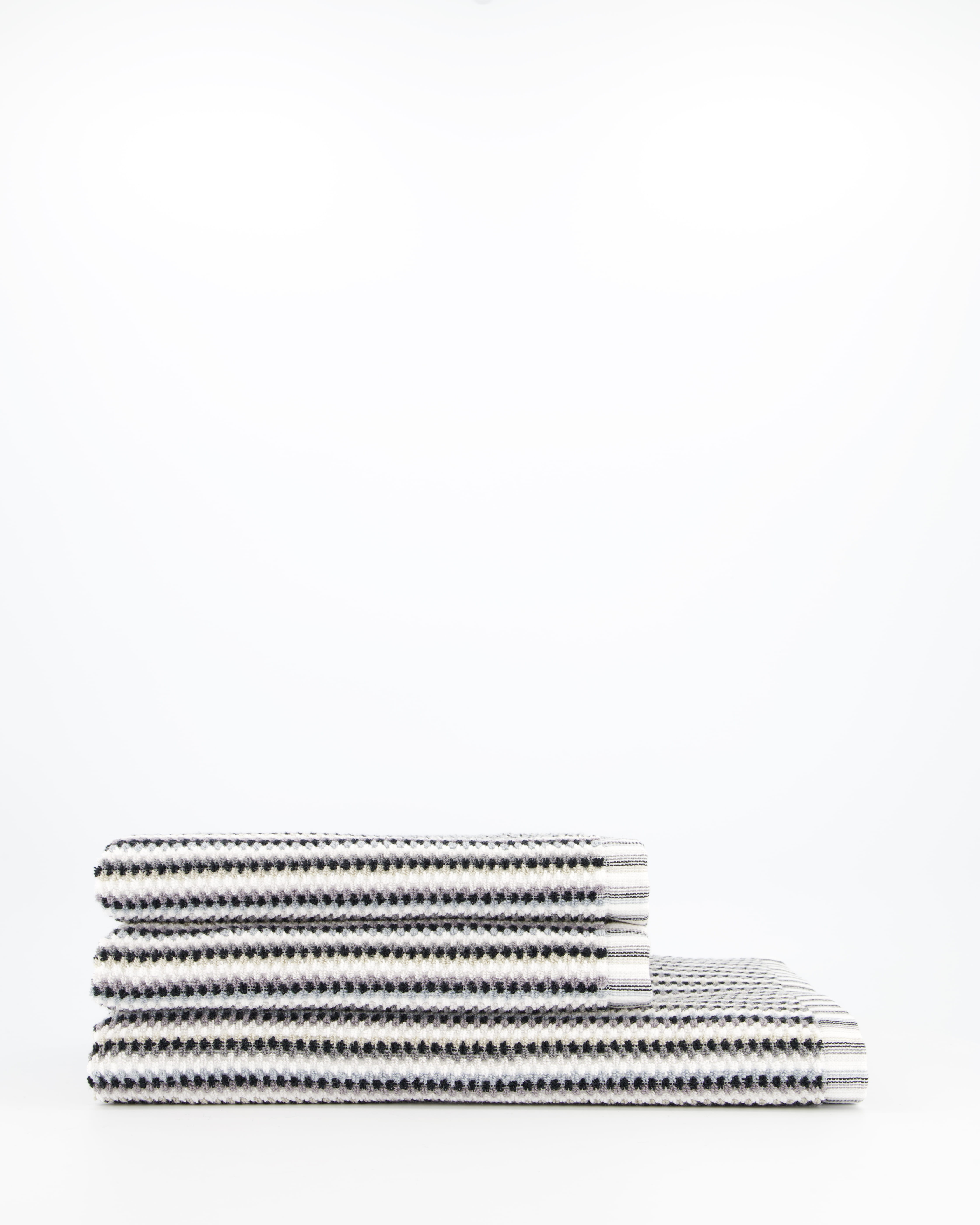 Möve Handtücher Bliss Bunt silver/black - 081 - Duschtuch 67x140 cm