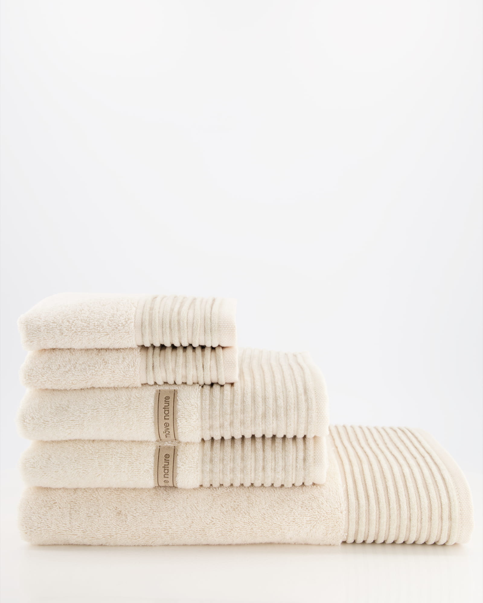 Möve Handtücher Wellness Chenille-Bordüre natur - 071