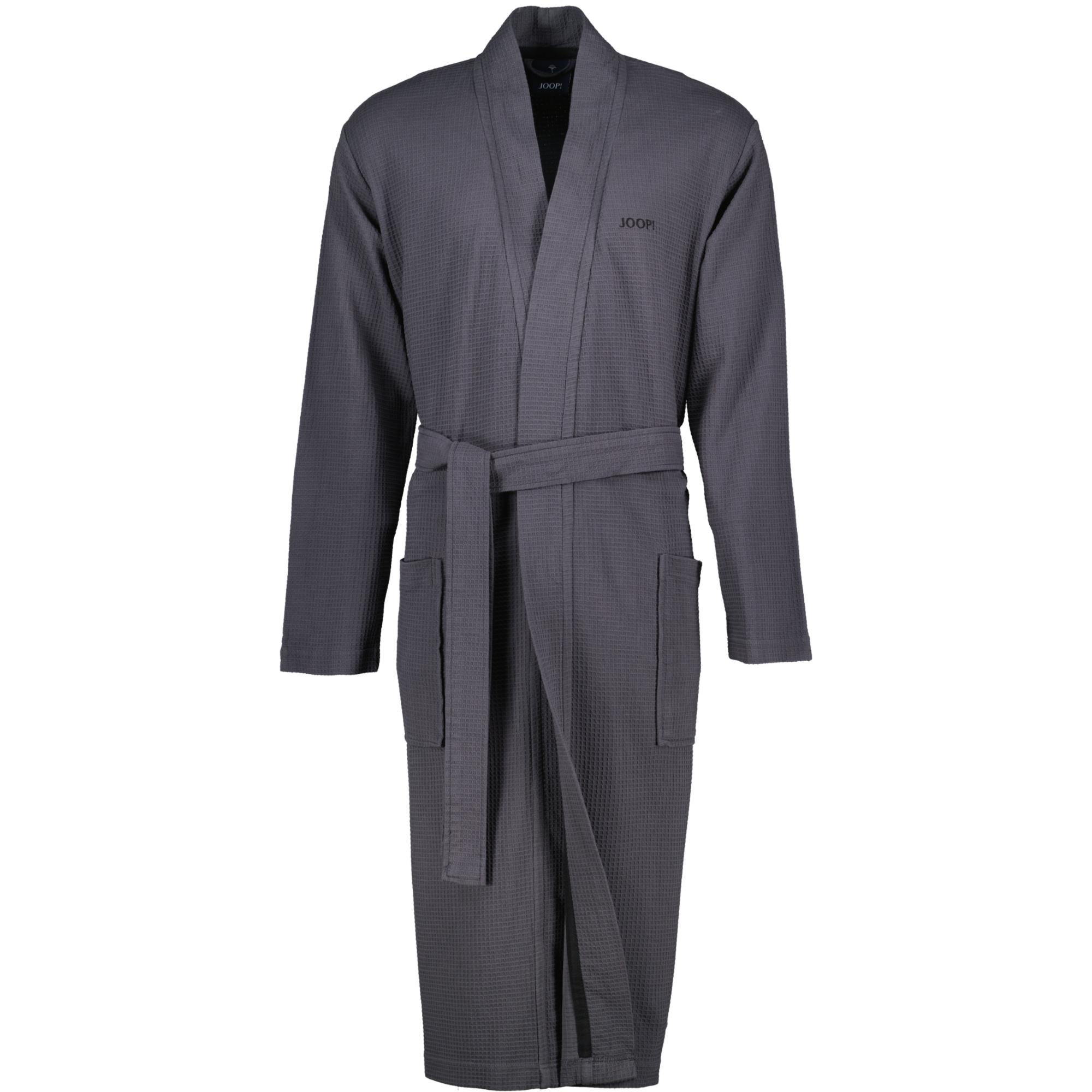 JOOP! Bademäntel Herren Kimono Pique 1656 anthrazit - 767
