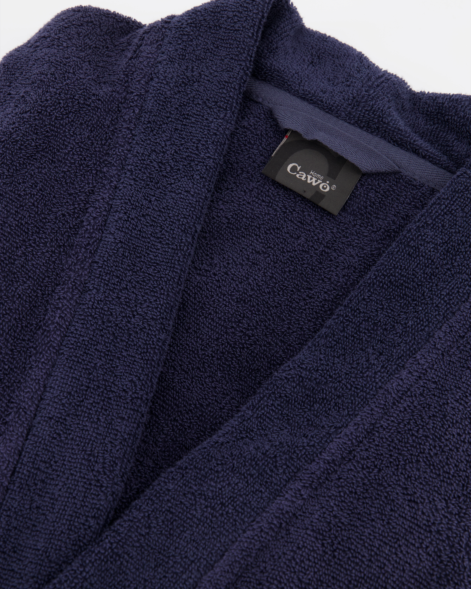 Cawö Home Damen Bademantel Kimono 826 - Farbe: blau - 17