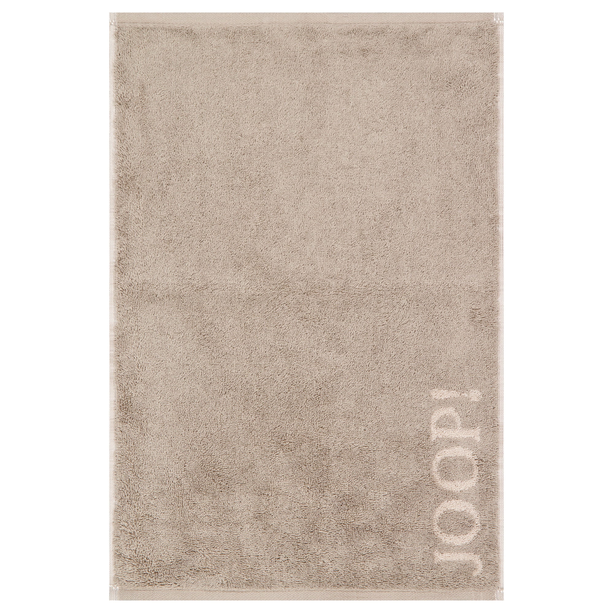 JOOP! Handtücher Contour Doubleface 1716 Taupe - 73 - Gästetuch 30x50 cm