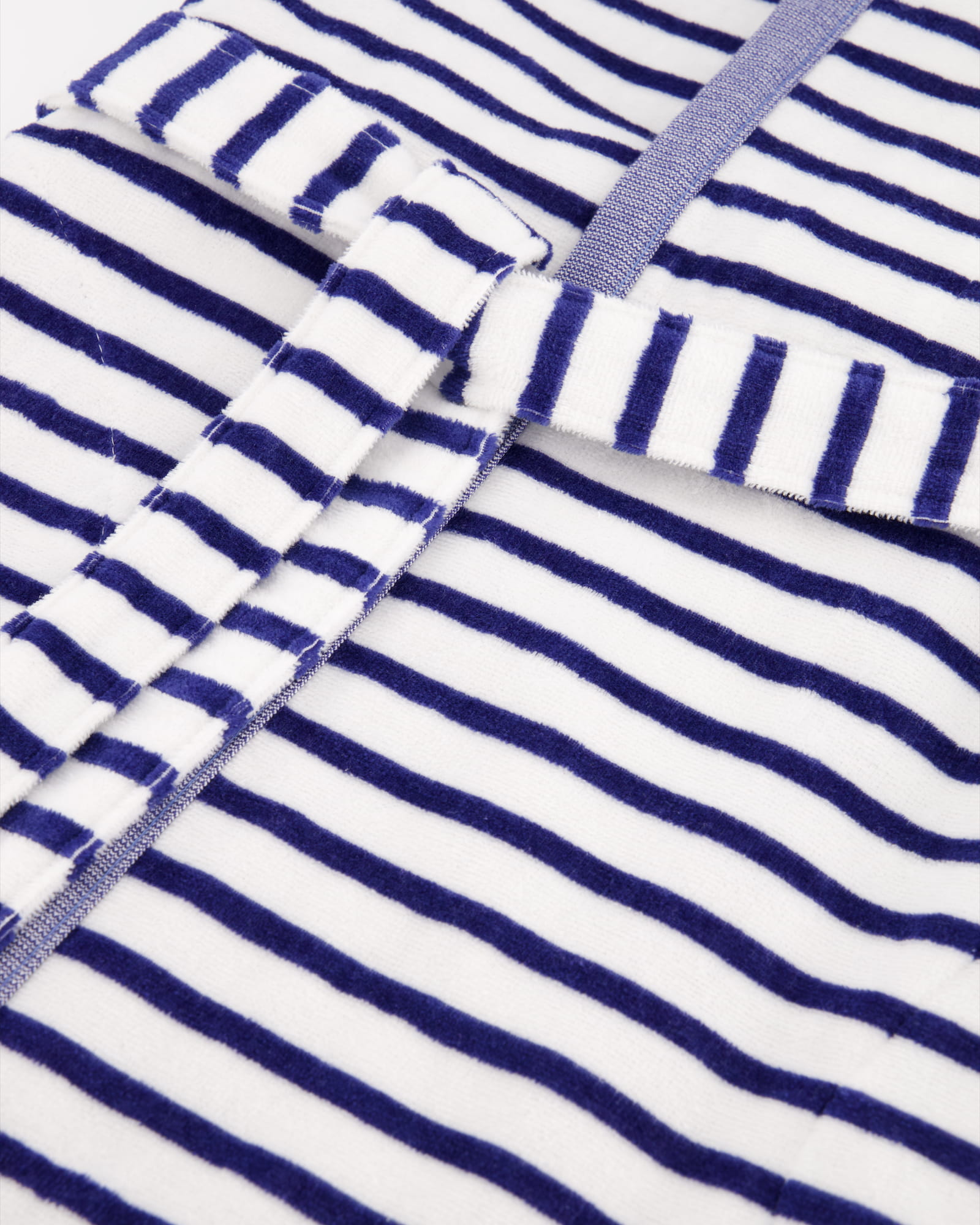 Cawö - Damen Bademantel Kapuze Breton 6596 - Farbe: navy - 16