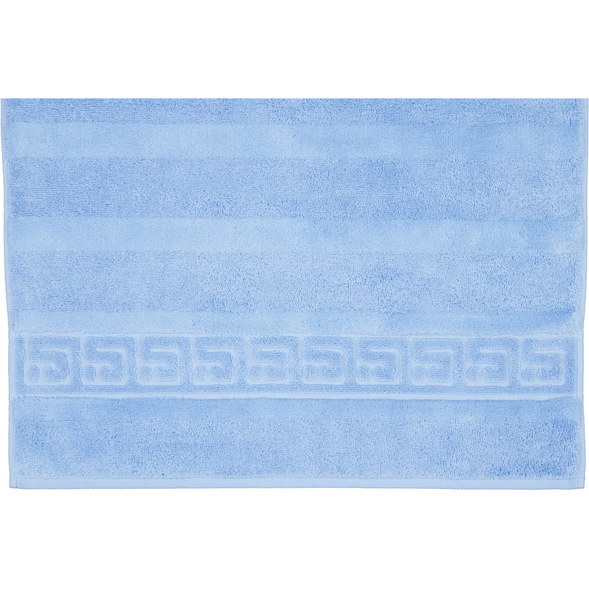 Cawö - Noblesse Uni 1001 - Farbe: 188 - mittelblau - Duschtuch 80x160 cm