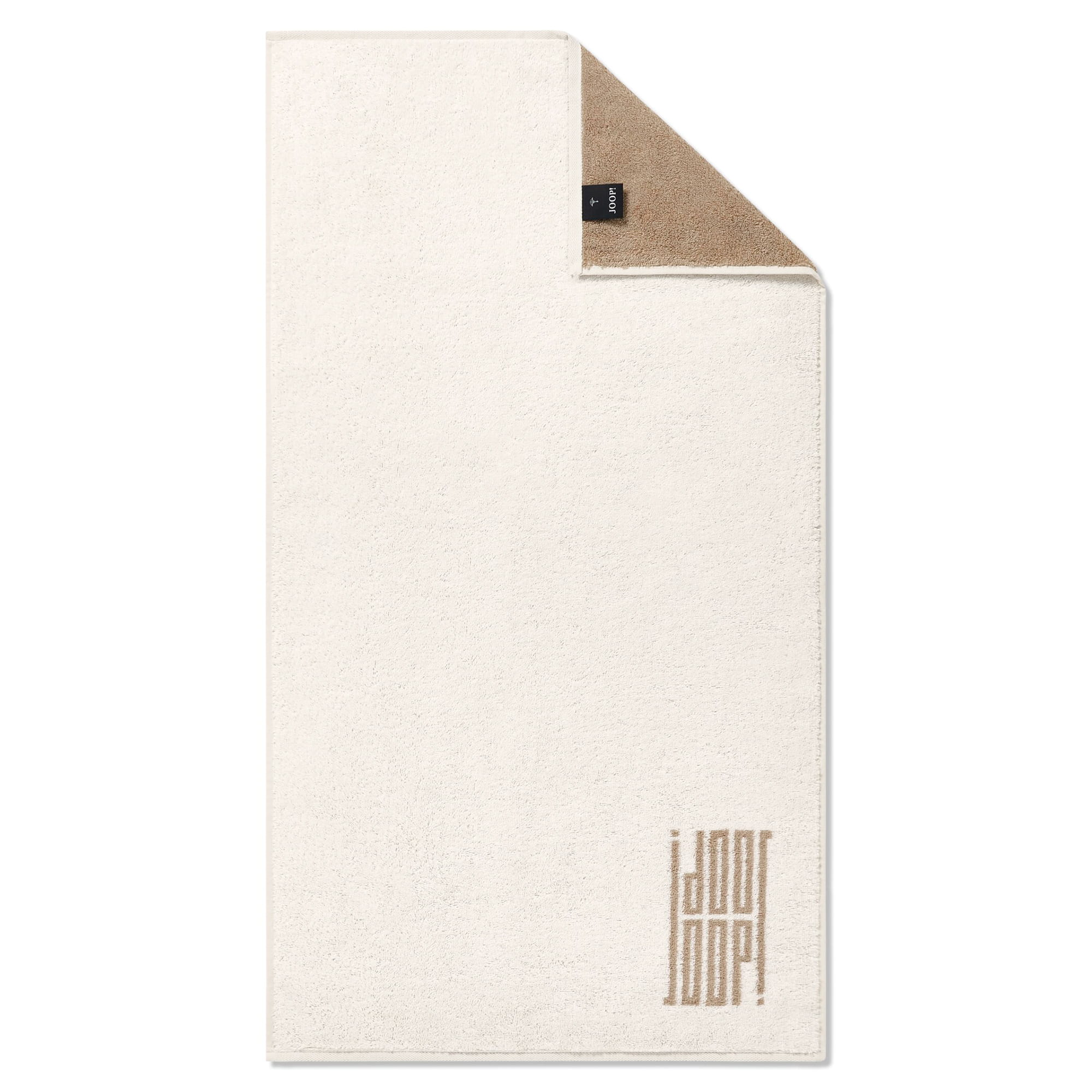 JOOP! Handtücher Bars Doubleface 1724 Creme - 33 - Duschtuch 80x150 cm