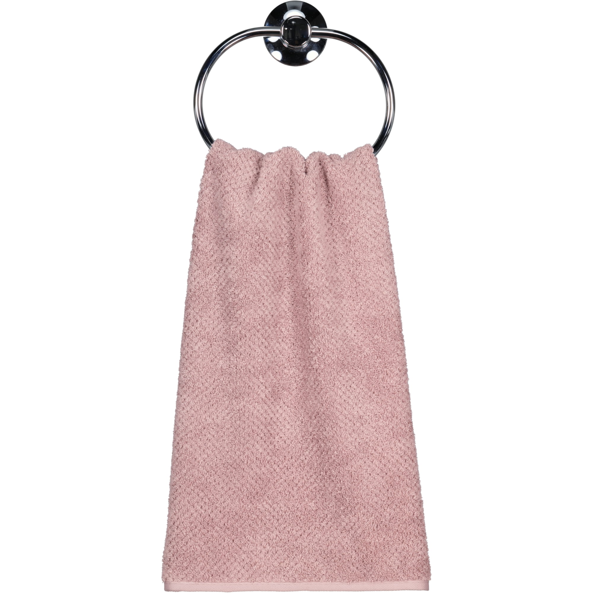 Cawö Handtücher Pure Uni 6500 vintage rose - 231 - Handtuch 50x100 cm