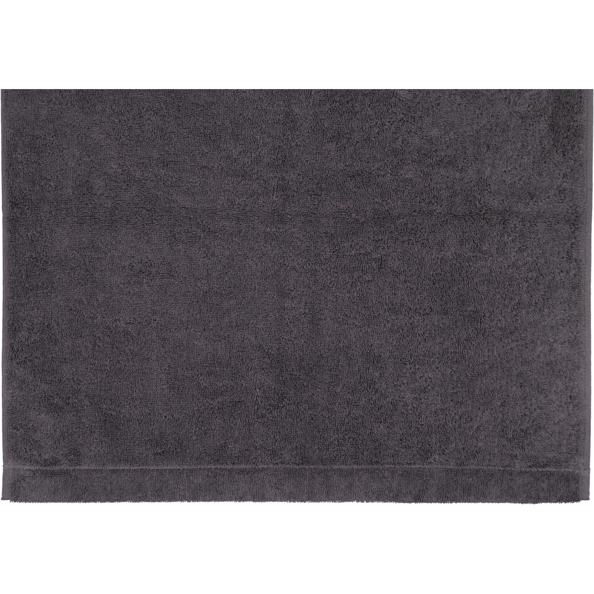 Cawö Handtücher Lifestyle Uni 7007 basalt - 740 - Seiflappen 30x30 cm