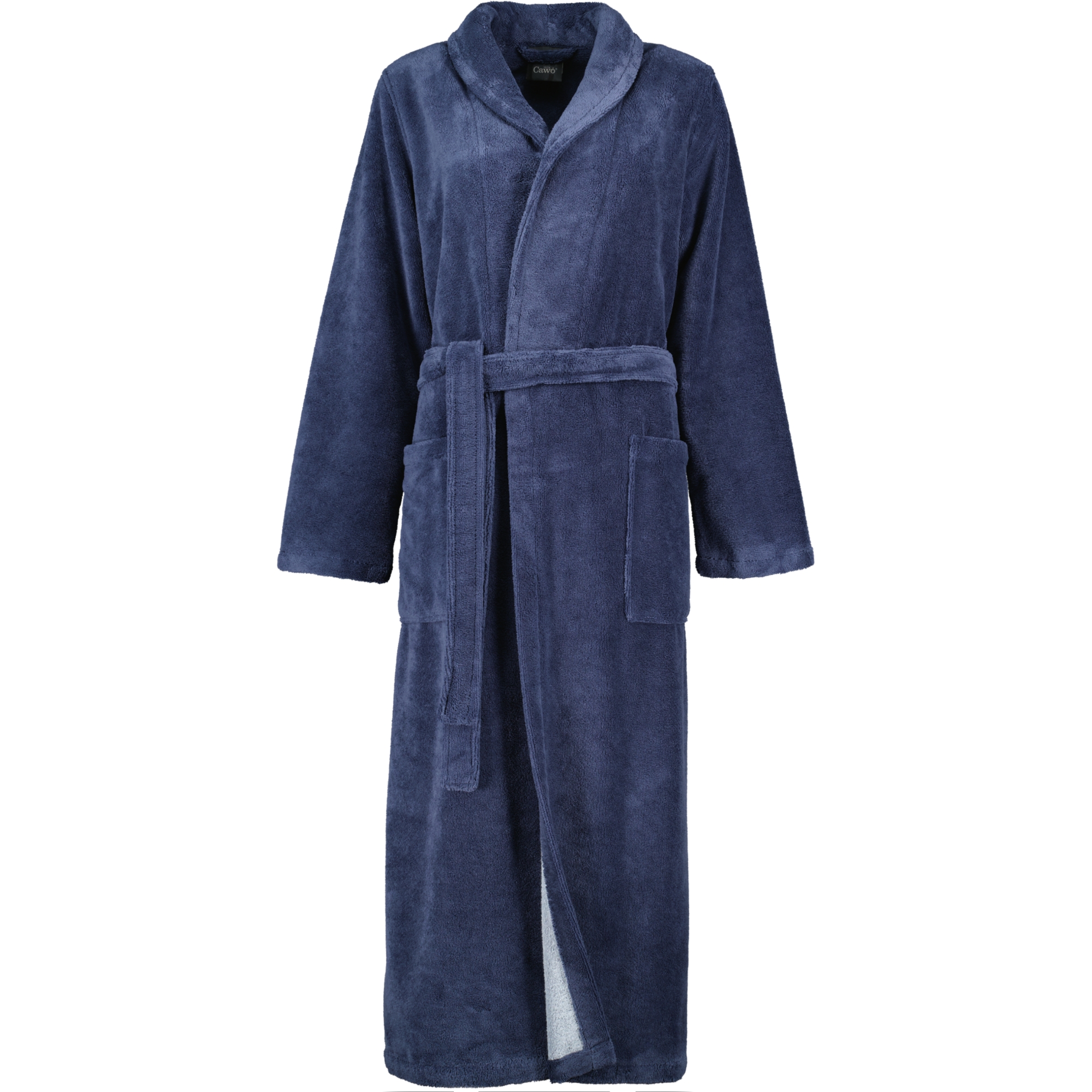 Cawö Home Bademäntel Damen Schalkragen 806 sea - 10 - S