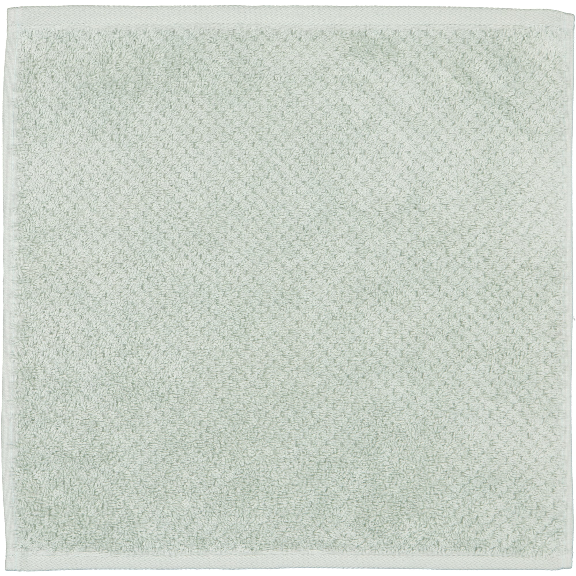 Cawö Handtücher Pure 6500 - Farbe: eukalyptus - 450 - Seiflappen 30x30 cm