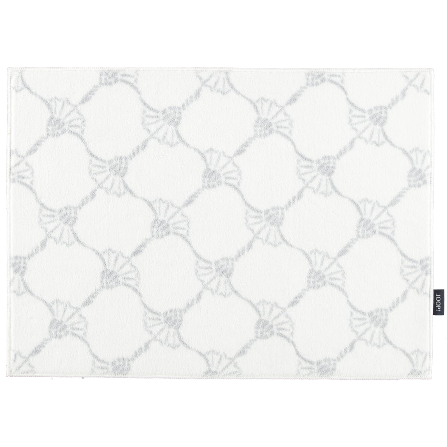 JOOP! Badematte Repetition 64 - Farbe: Weiß - 001 - 50x70 cm