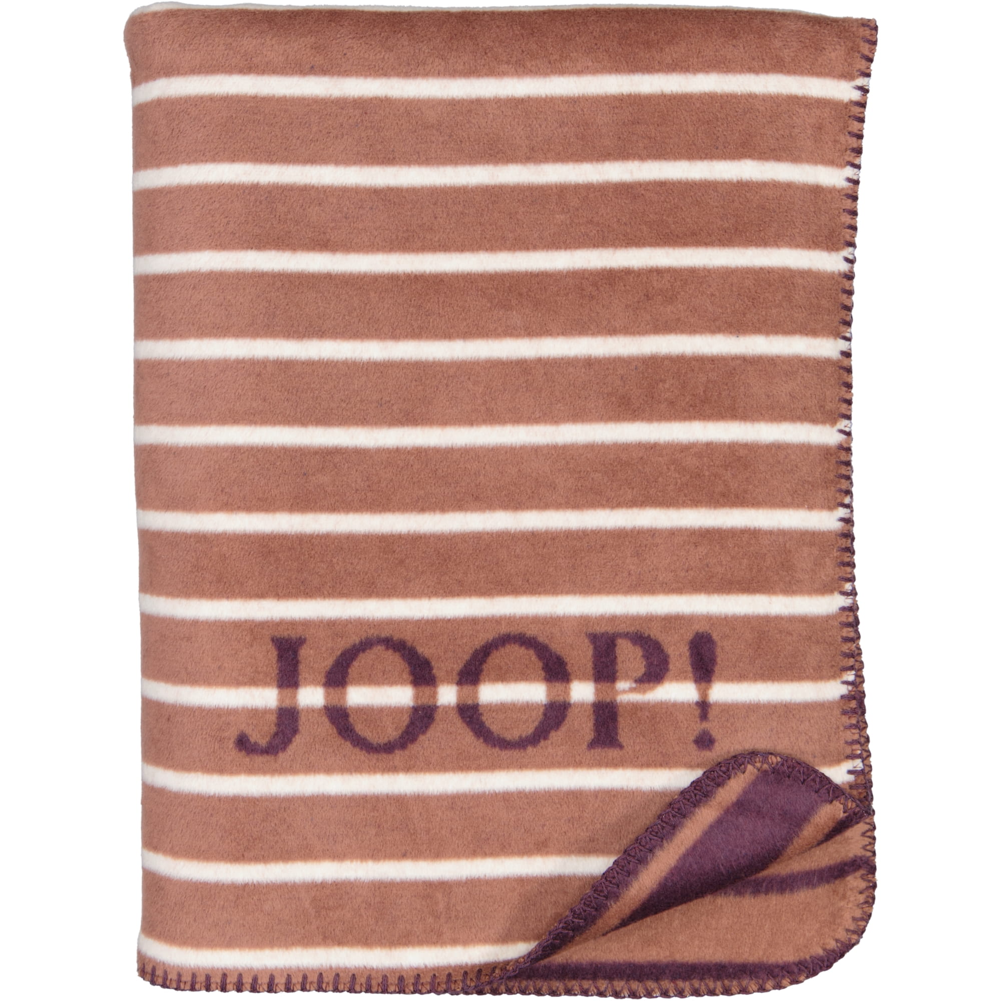 JOOP! Wohndecken Divided Karamell - 150x200 cm