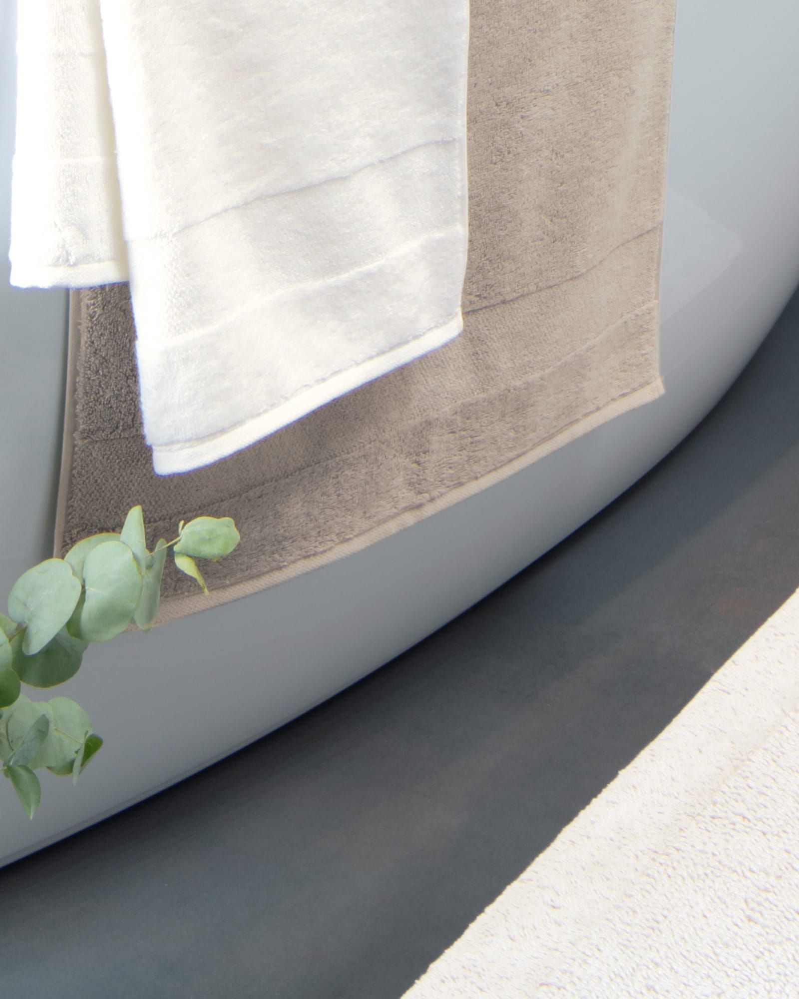 Villeroy & Boch - Badteppich Coordinates Charisma 2555 - Farbe: brilliant white - 600 - 60x60 cm