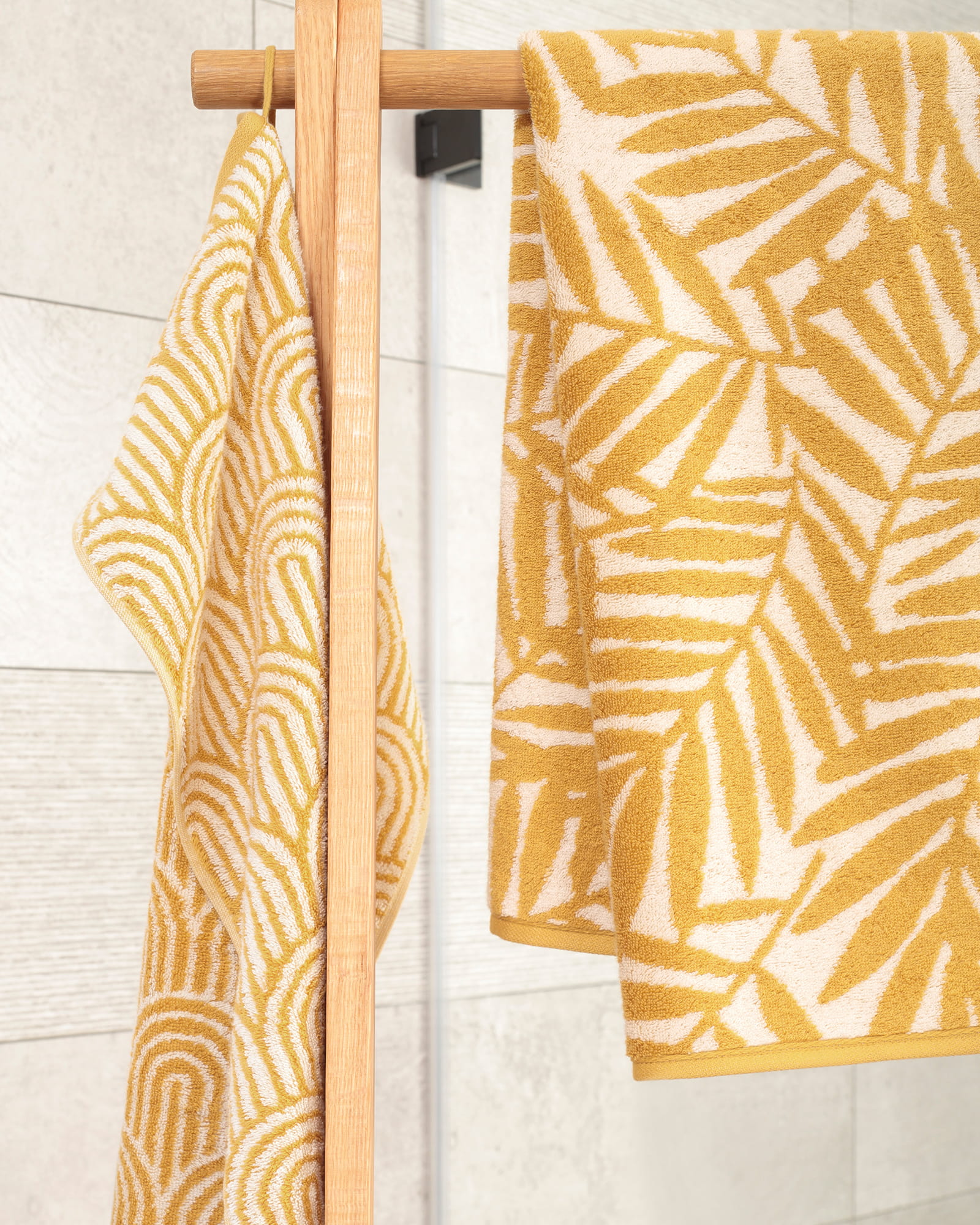 Cawö Handtücher Maison Blätter 6267 gold - 35