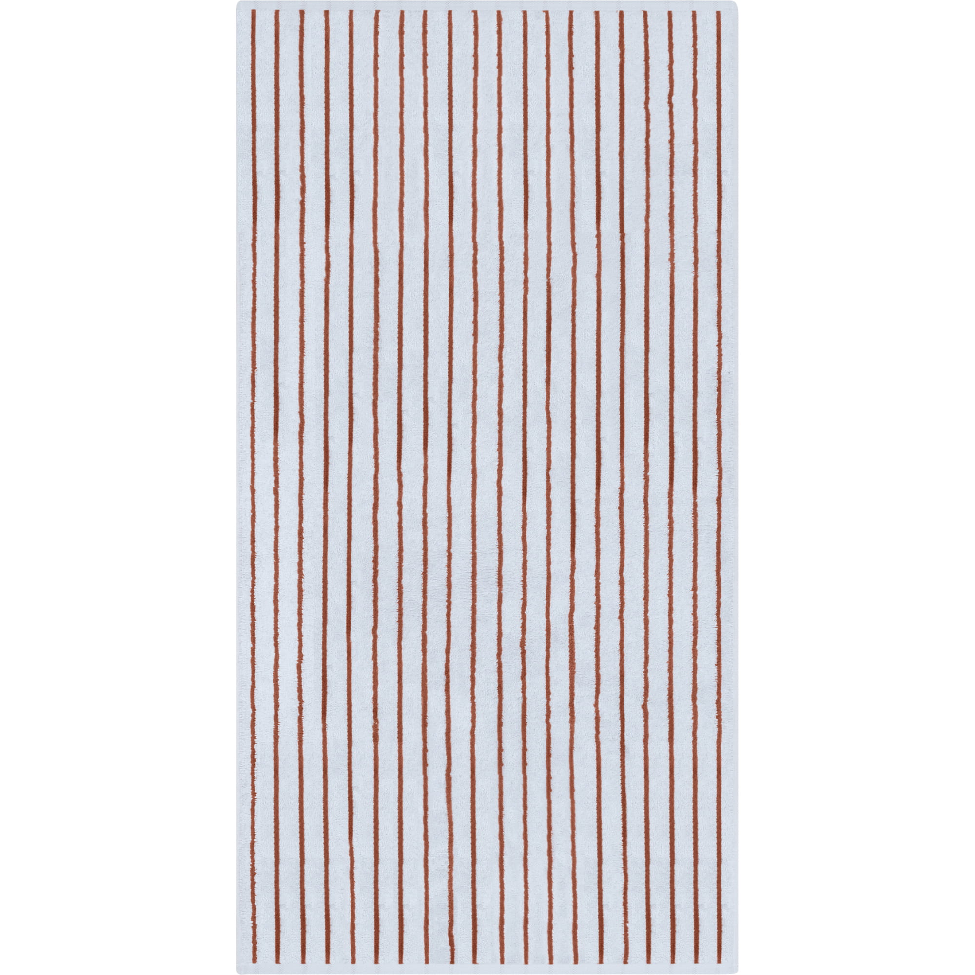 Cawö Handtücher Weekend Streifen 6296 hellblau/kupfer - 10 - Handtuch 50x100 cm
