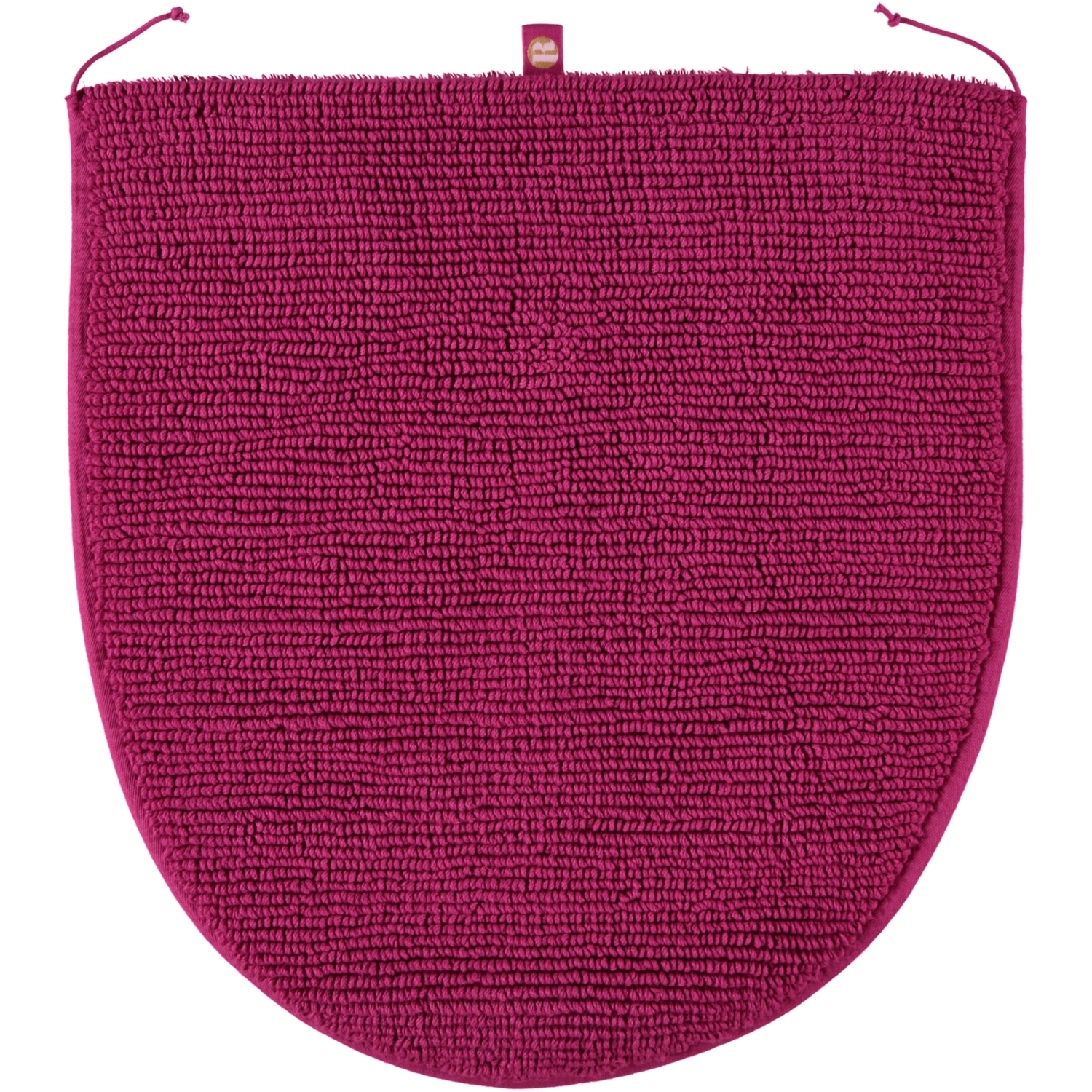 Rhomtuft - Badteppiche Prestige - Farbe: himbeer - 303 - Deckelbezug 45x50 cm
