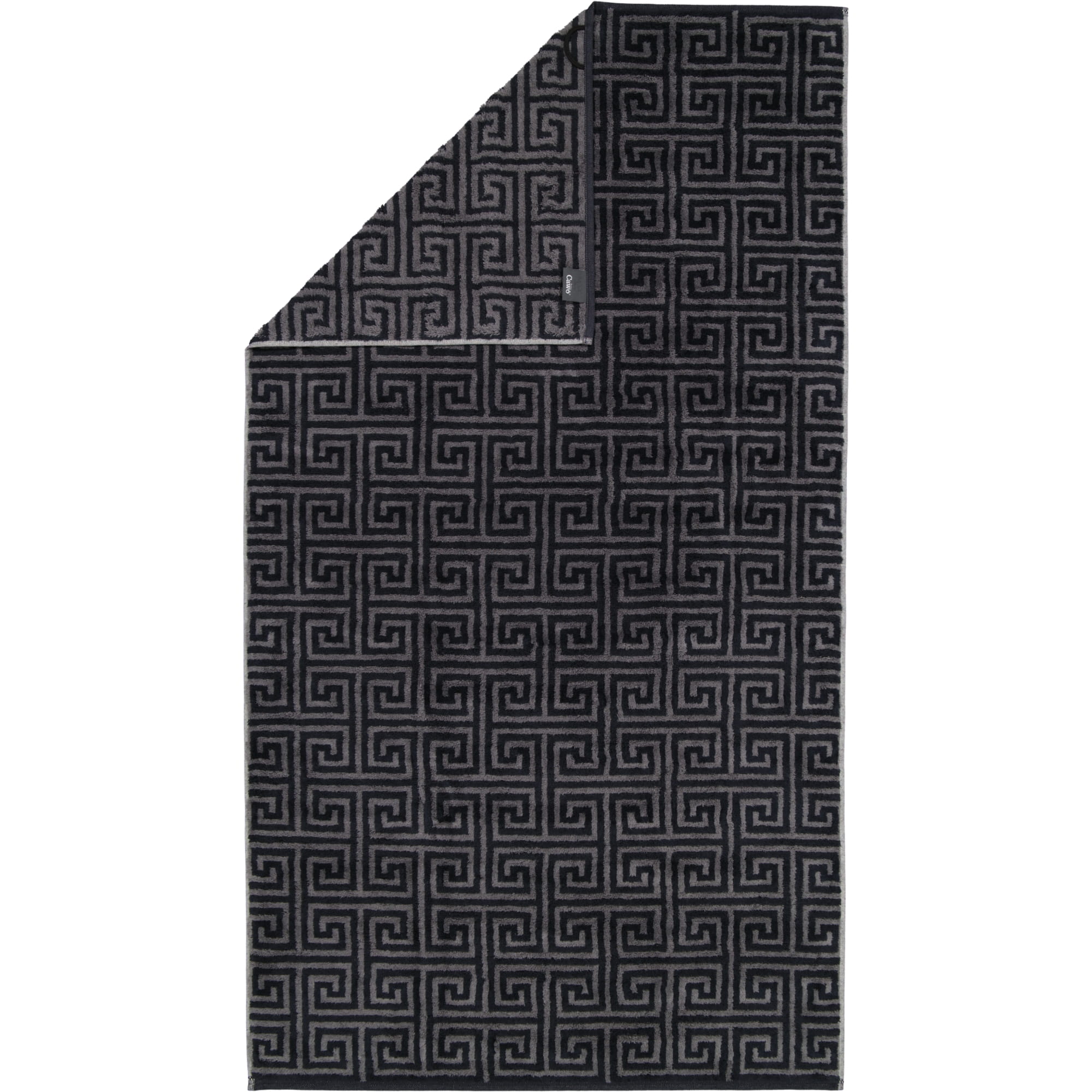 Cawö Handtücher Noblesse Elegance Allover 1088 anthrazit - 97 - Duschtuch 80x150 cm