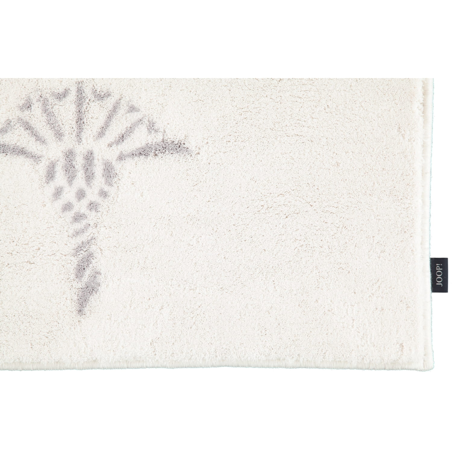 JOOP! Badteppich Cornflower 65 - Farbe: Weiß - 001 - 60x90 cm