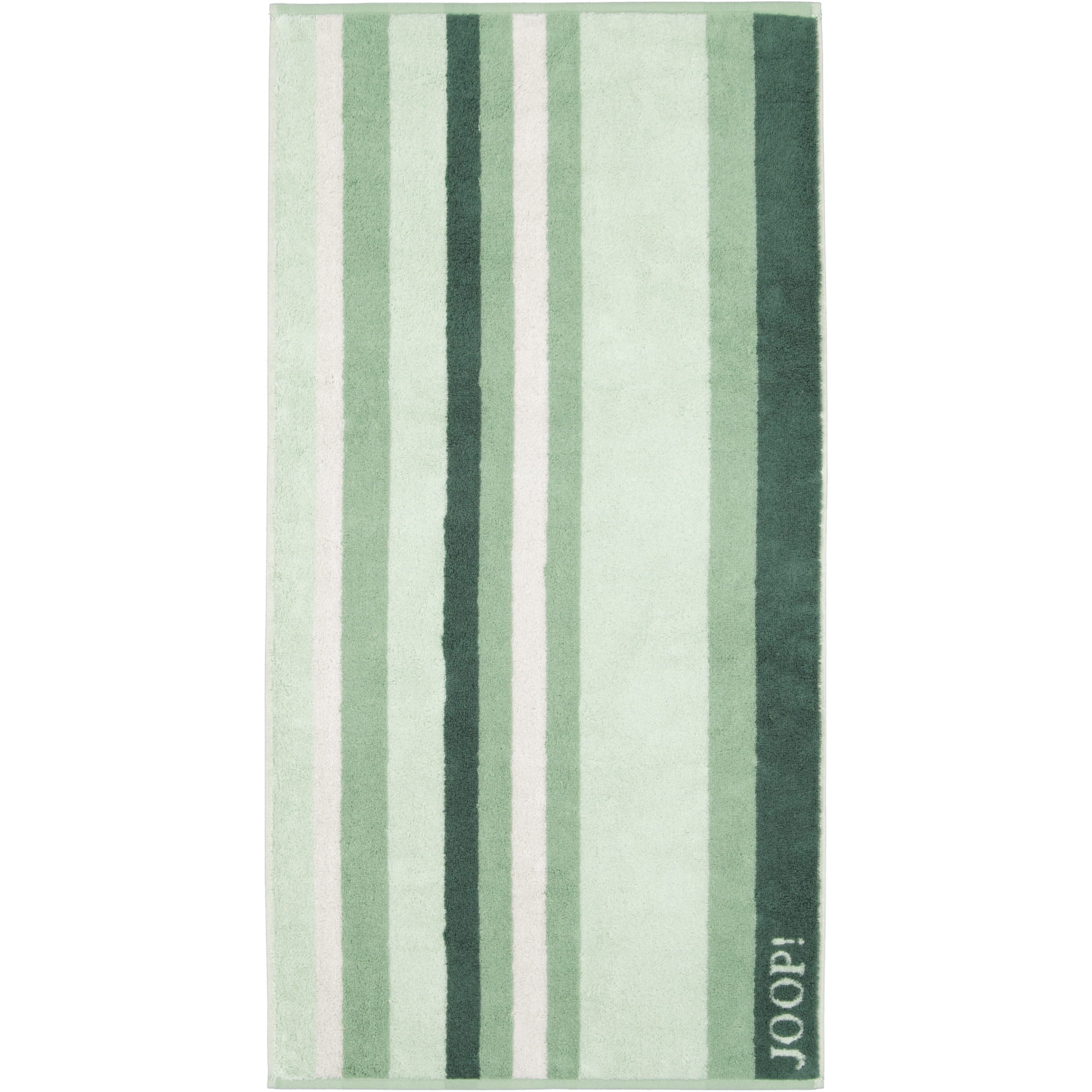 JOOP! Handtücher Vibe Streifen 1698 salbei - 44 - Waschhandschuh 16x22 cm
