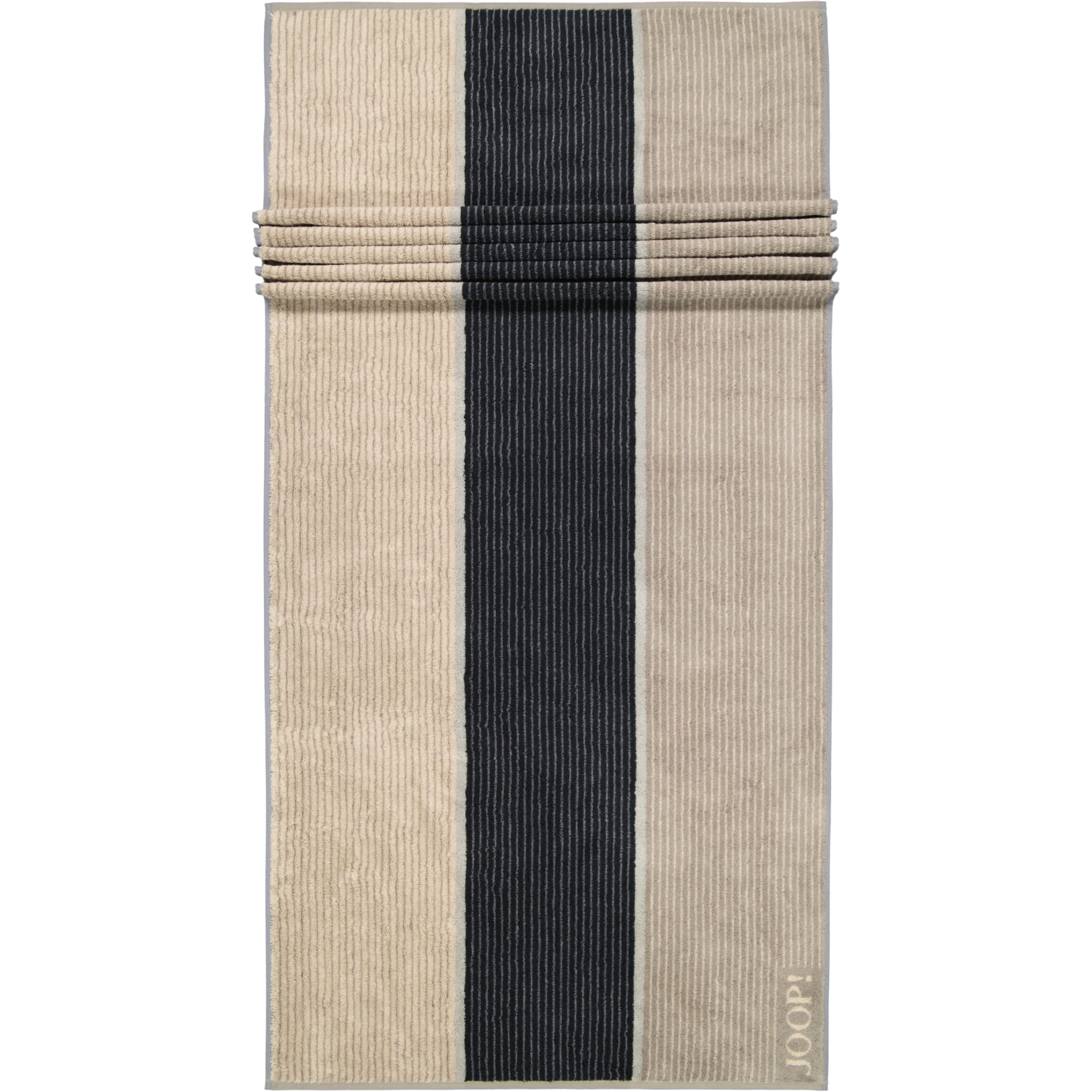 JOOP! Signature Lines 1658 - Farbe: Graphit - 70 - Saunatuch 80x200 cm
