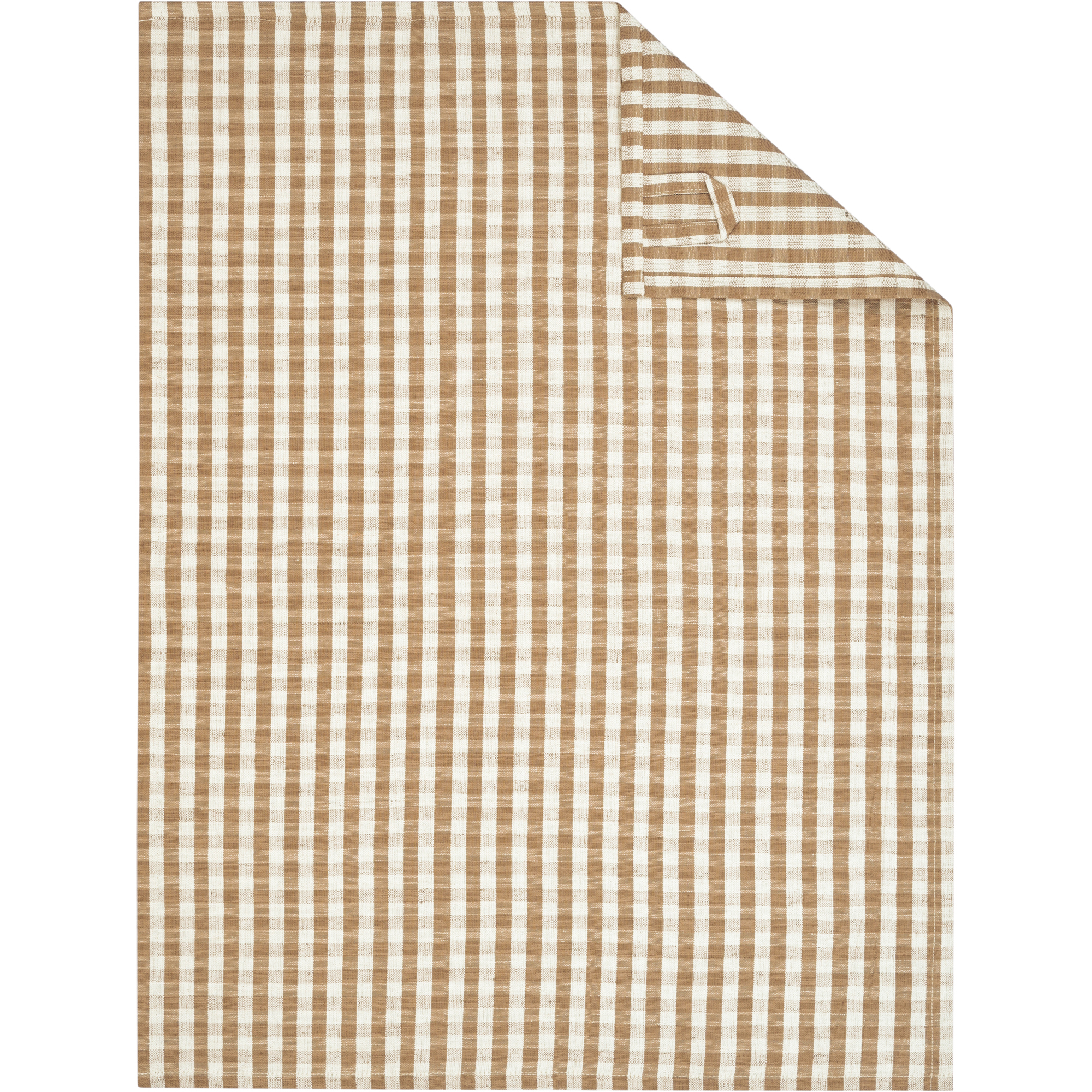 Cawö Home Geschirrtücher Linen Classics Karo 538 natur - 33 - 50x70 cm
