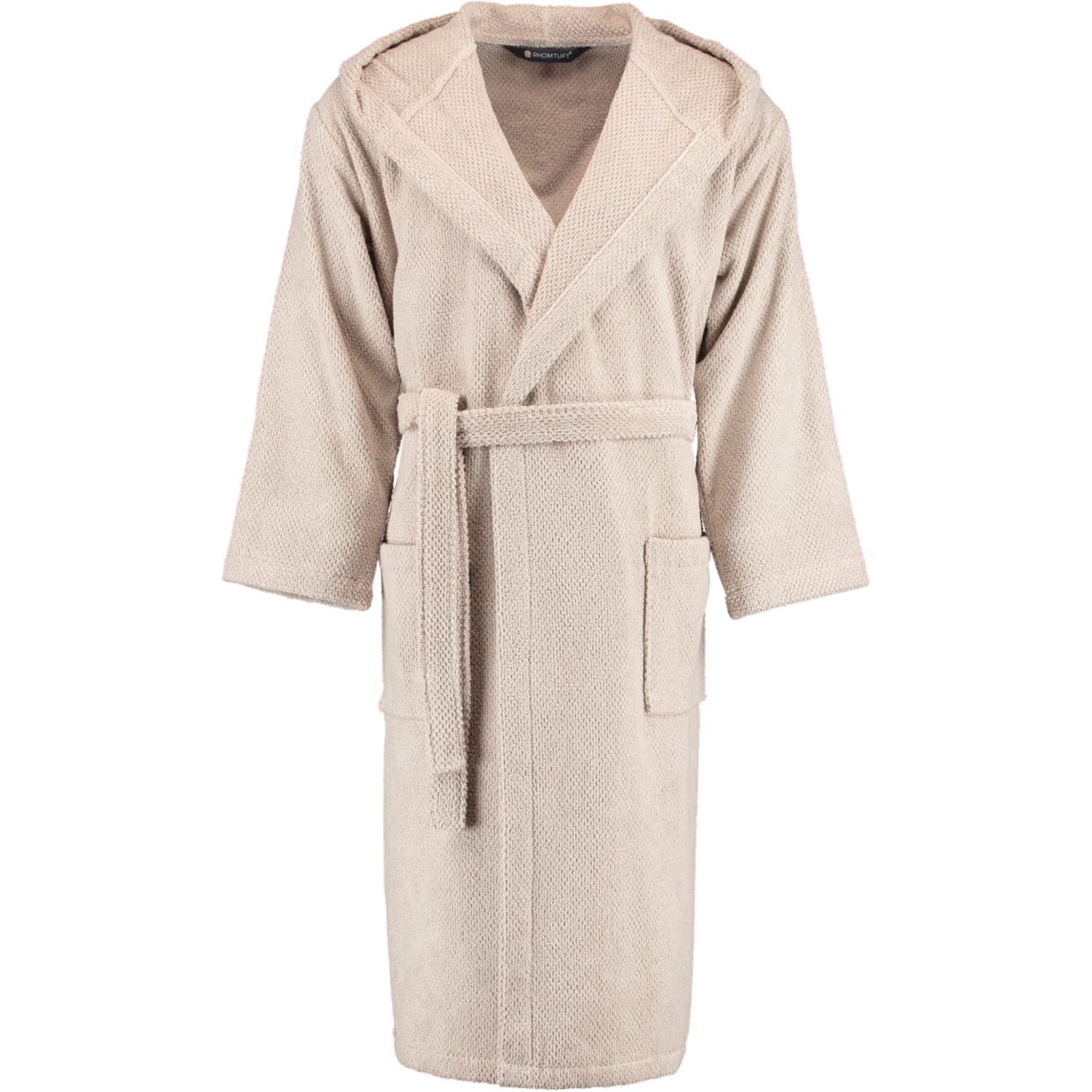 Rhomtuft - Bademantel Baronesse unisex - Farbe: stone - 320