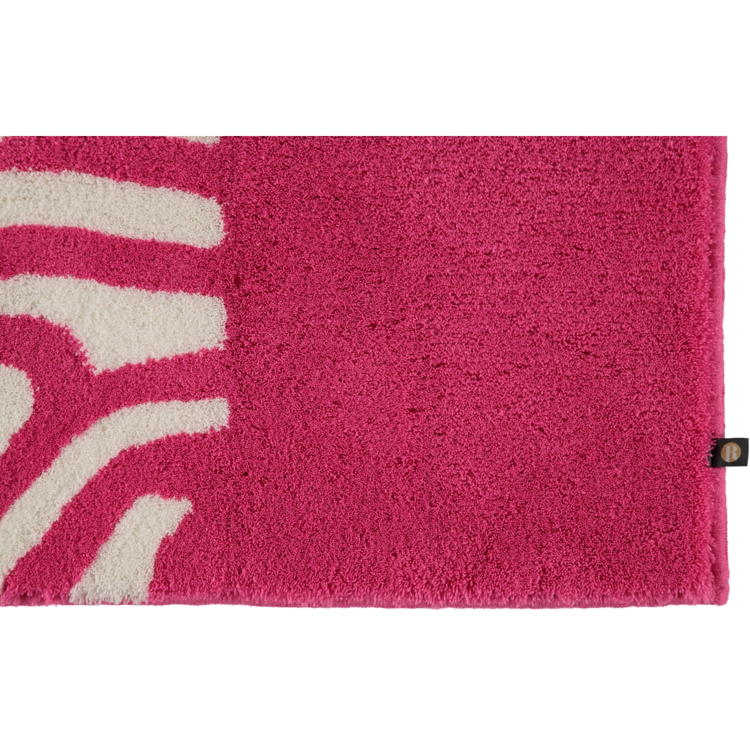 Rhomtuft RHOMTUFT Badteppiche Zebra fuchsia-weiss - 1403
