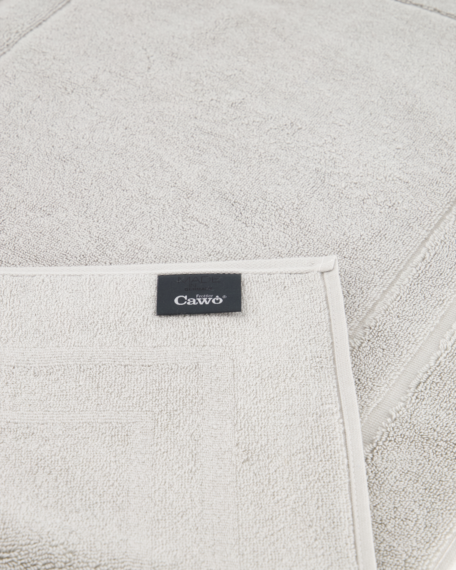Cawö Badematte Classic 303 - Größe: 50x80 cm - Farbe: platin - 705