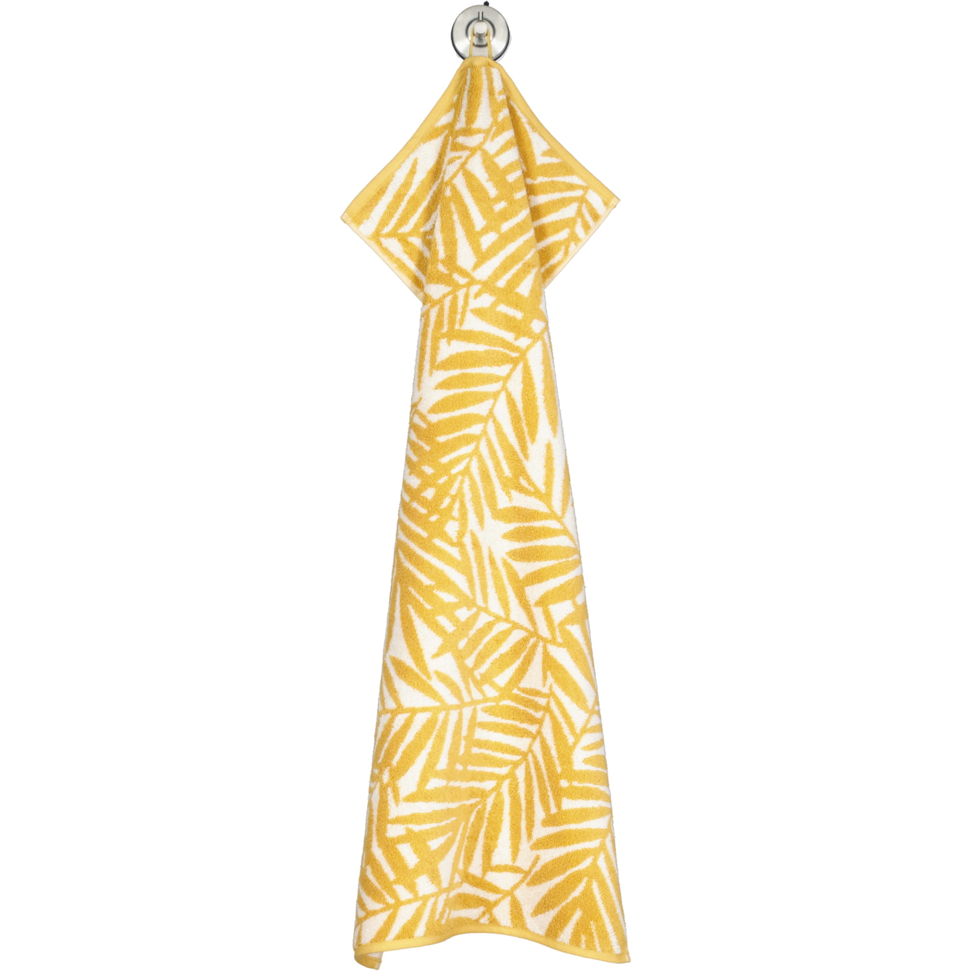 Cawö Handtücher Maison Blätter 6267 gold - 35 - Handtuch 50x100 cm