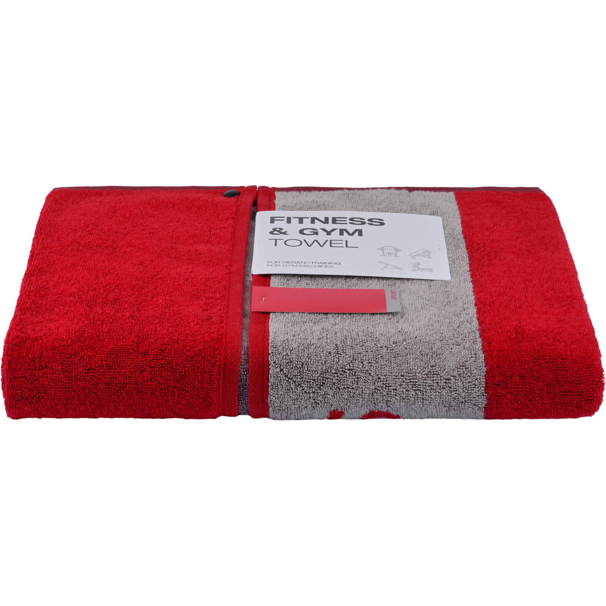 Cawö Fitness-Handtücher SPORT 6290 red - 72 - 50x130 cm