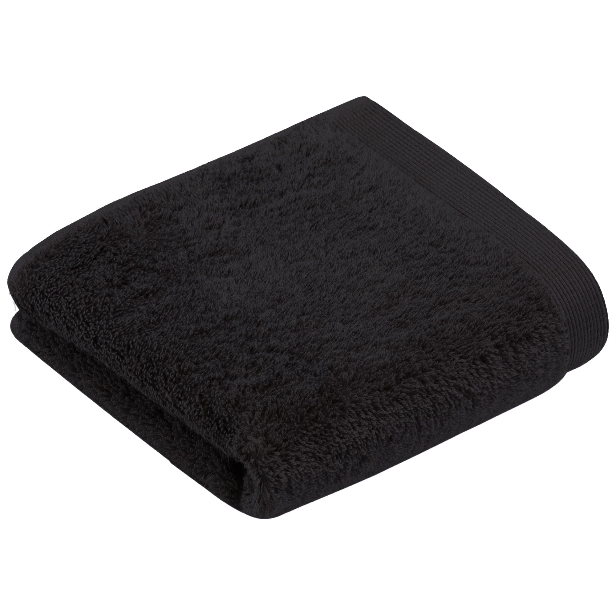 Vossen Handtücher High Line schwarz - 7900 - Gästetuch 40x60 cm