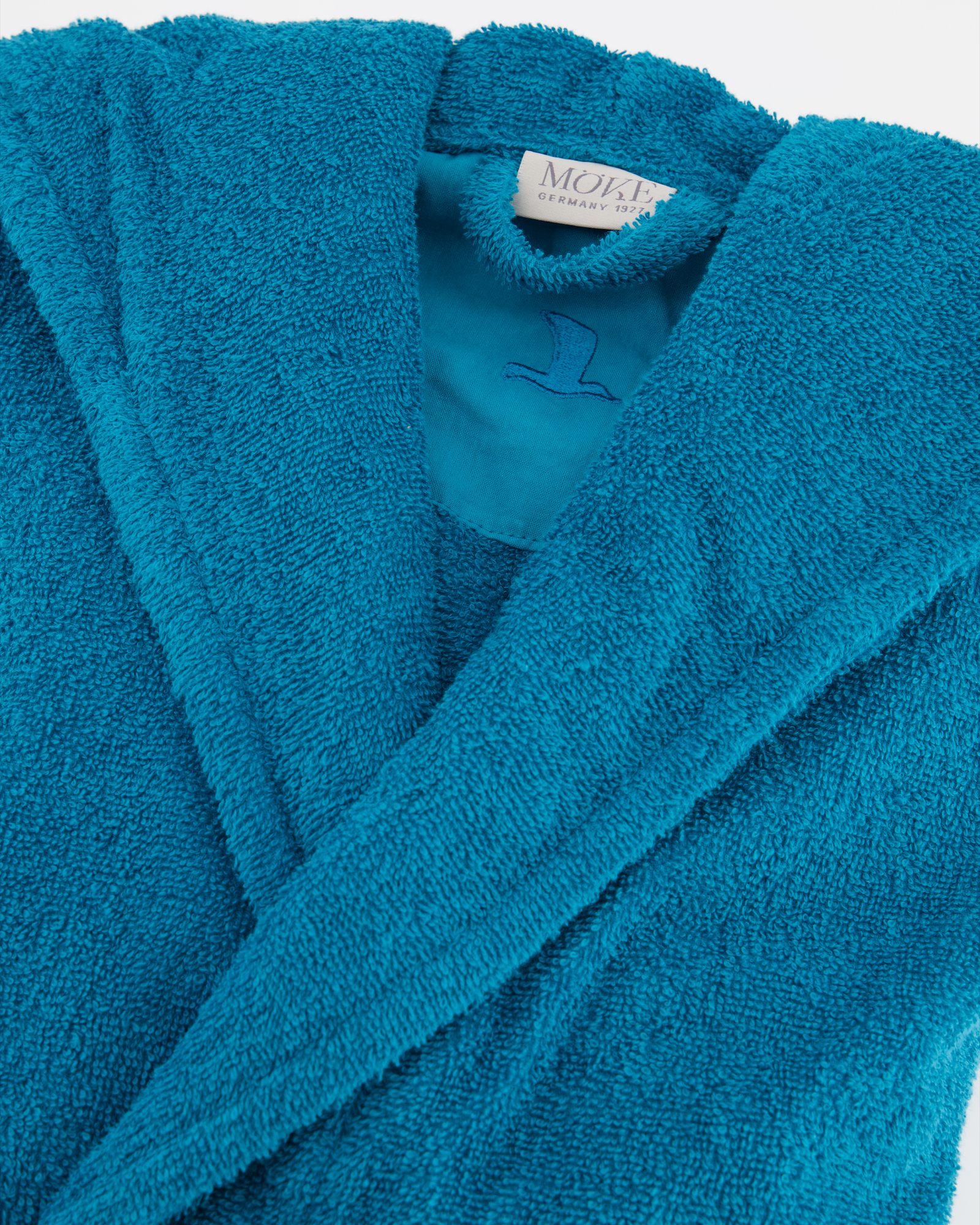 Möve Bademäntel unisex Kapuze Superwuschel lagoon - 458