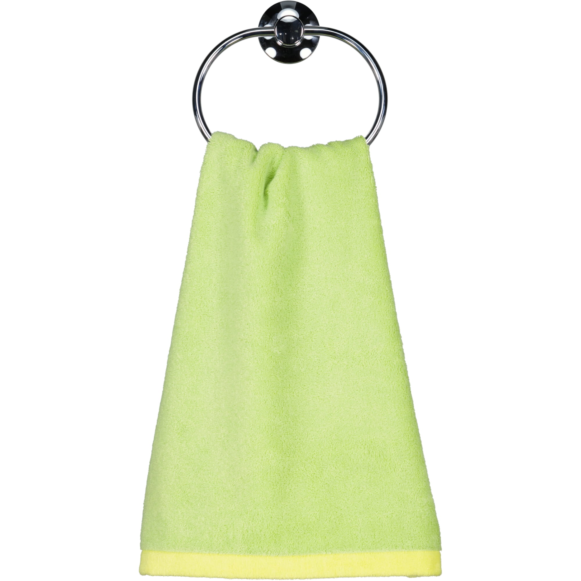 Cawö Handtücher Lifestyle Splash 7071 pistazie/lemon - 45 - Handtuch 50x100 cm