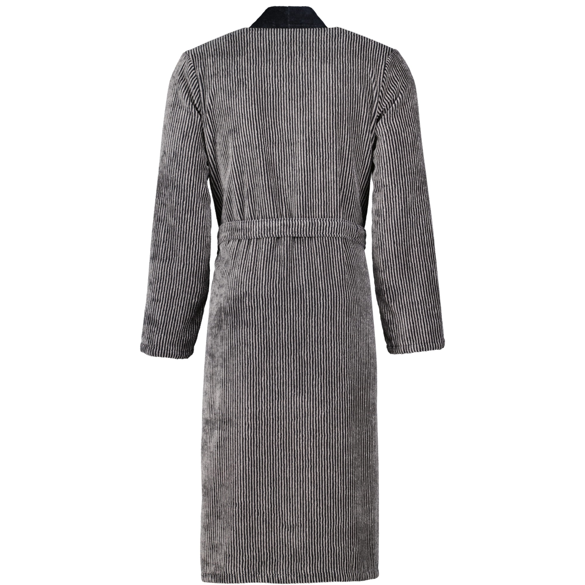 Cawö Bademäntel Herren Kimono Luxury Home 5840 natur-schwarz - 97