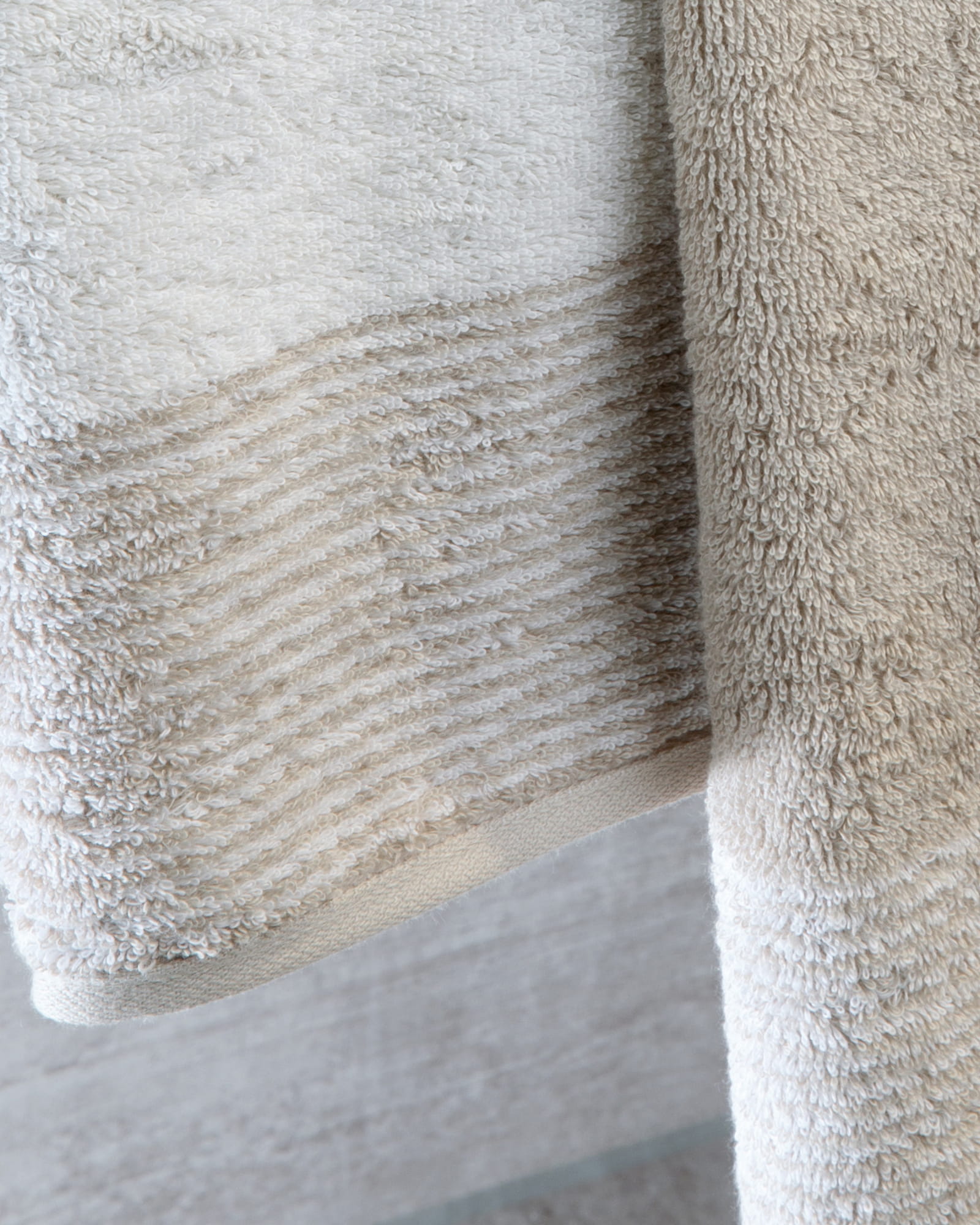 Cawö - Luxury Home Two-Tone 590 - Farbe: sand - 33 - Waschhandschuh 16x22 cm