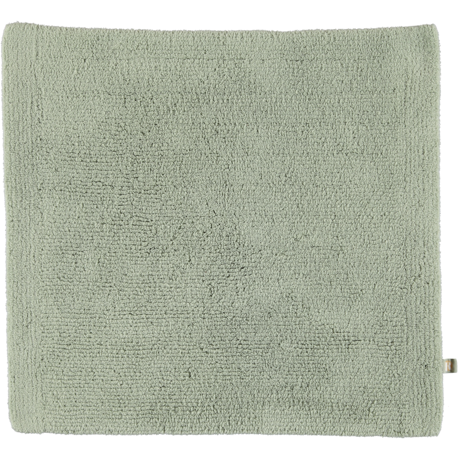 Rhomtuft - Badteppich Pur - Farbe: jade - 90 - 60x60 cm
