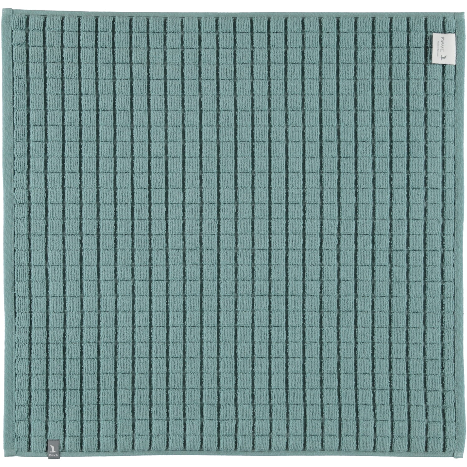 Möve Badteppich - Piquee - Größe: 60x60 cm - Farbe: arctic - 530 (1-0798/8127)