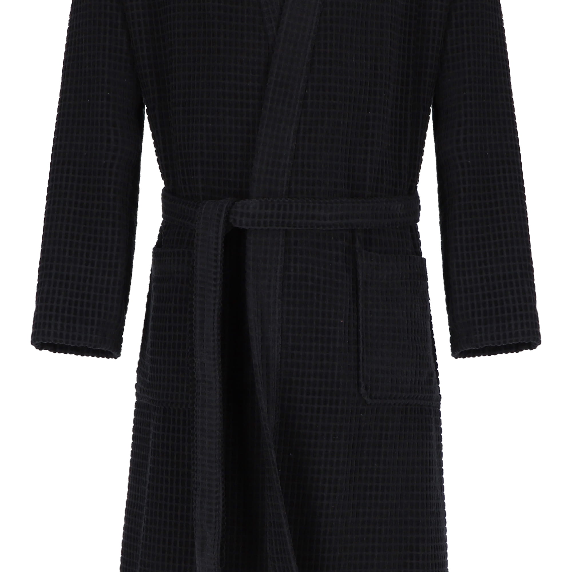 Cawö Bademäntel Herren Kimono Kimono 6845 schwarz - 906