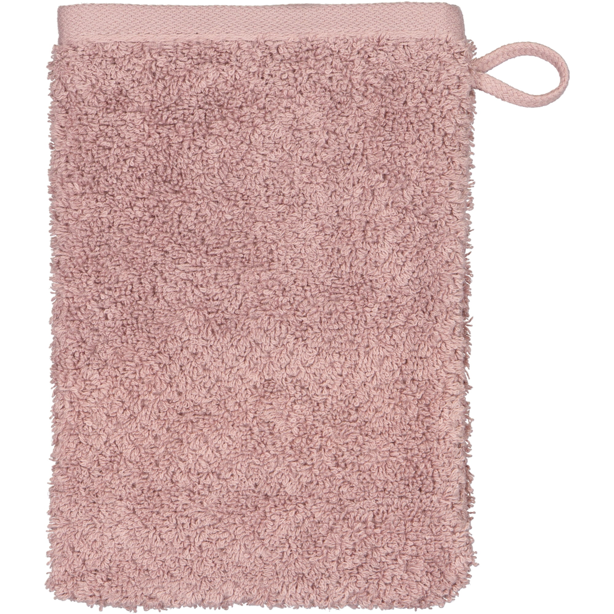 Cawö Handtücher Pure Uni 6500 vintage rose - 231 - Waschhandschuh 16x22 cm