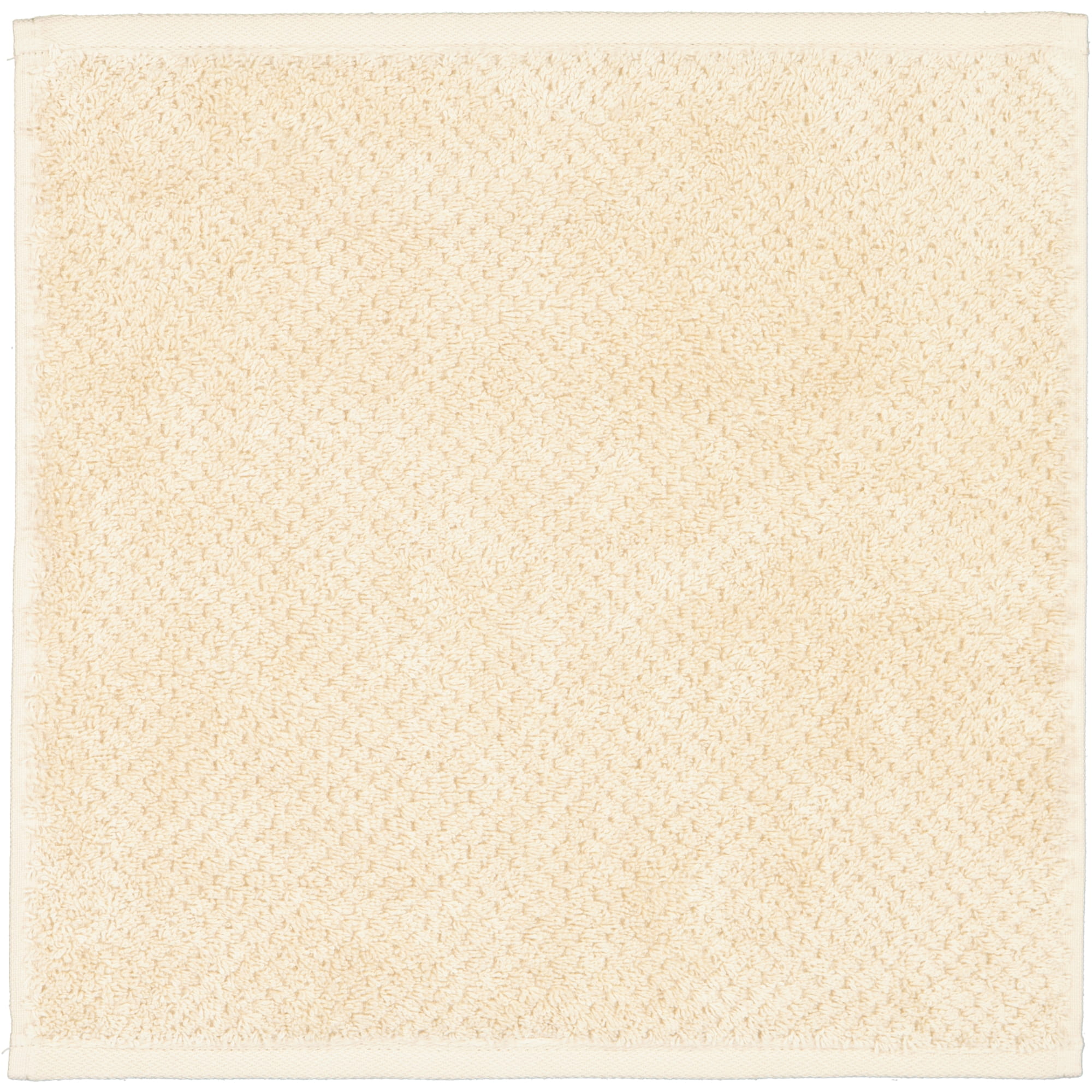 Cawö Handtücher Pure 6500 - Farbe: beige - 370 - Seiflappen 30x30 cm