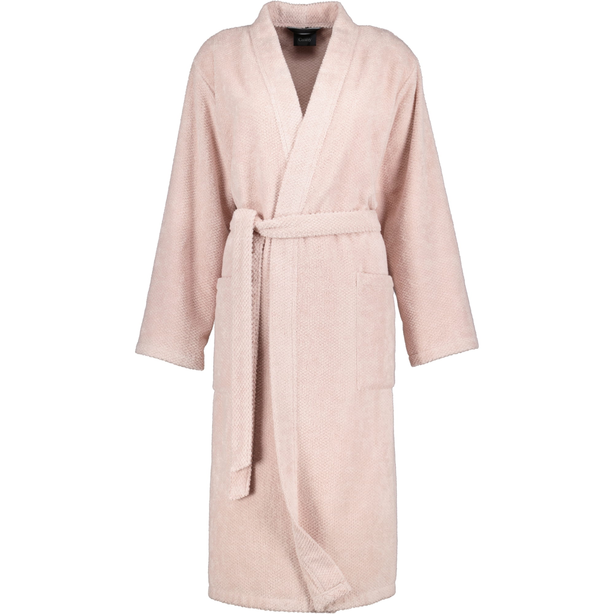 Cawö Damen Bademantel Pure 5222 - Farbe: puder - 383 - S