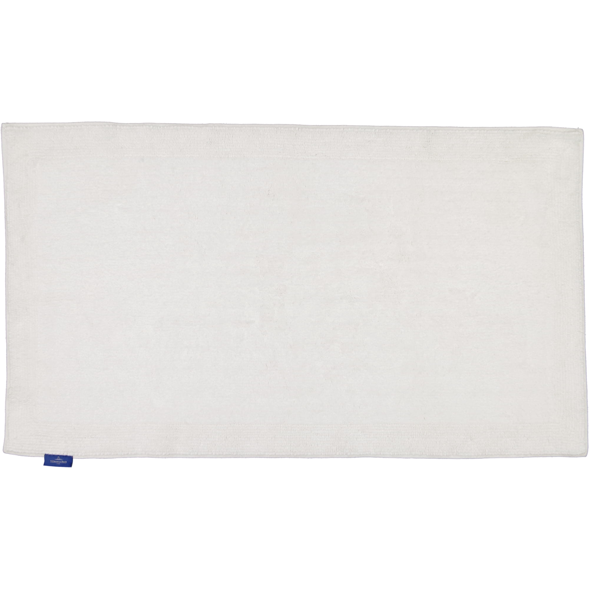 Villeroy & Boch - Badteppich Coordinates Charisma 2555 - Farbe: brilliant white - 600 - 70x120 cm