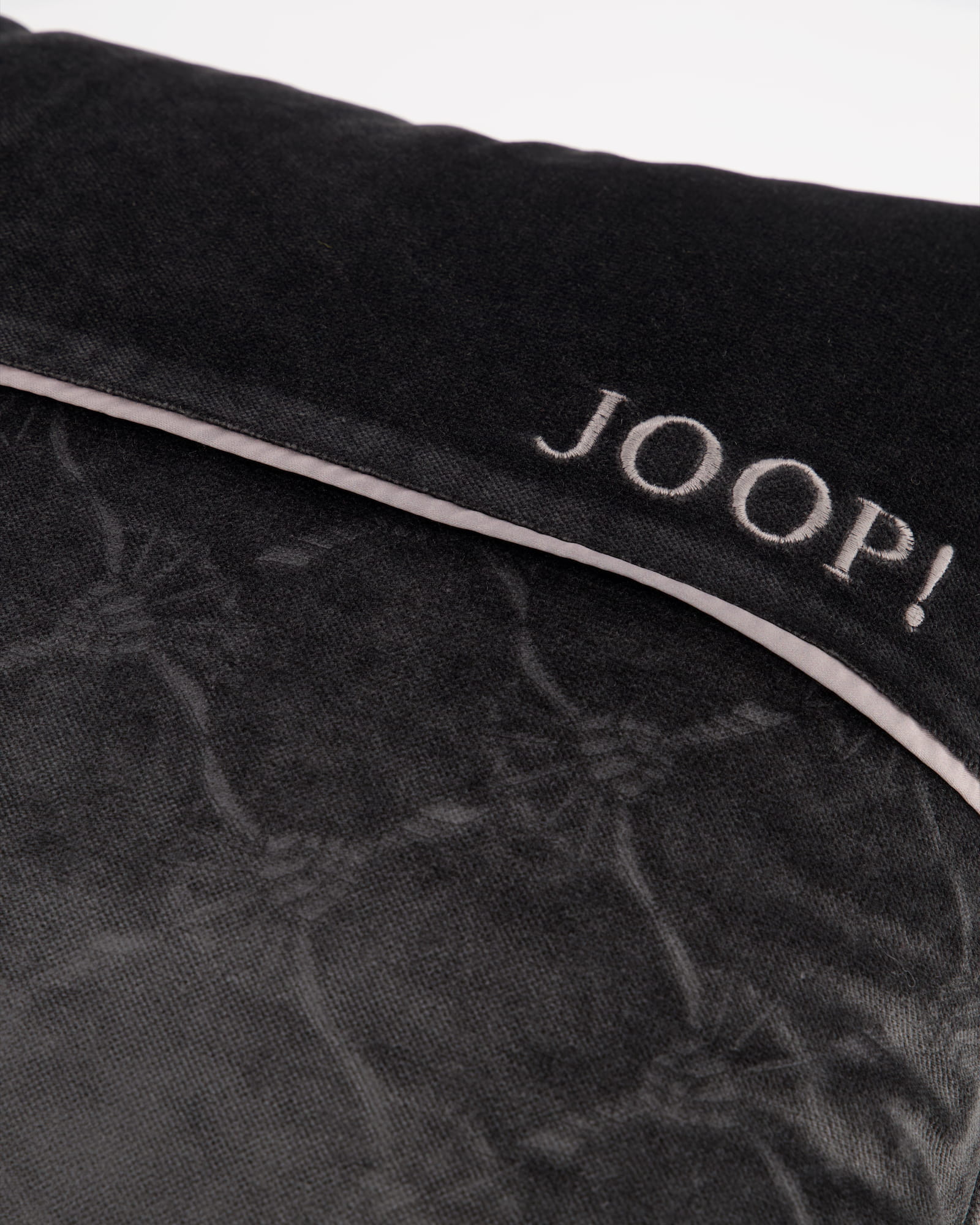 JOOP! Kissenhülle Scene - Größe: 38x58 cm - Farbe: Anthrazit - 012