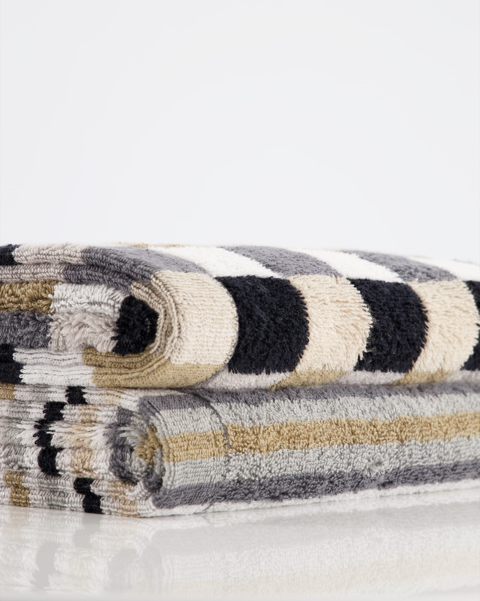 Cawö - Life Style Karo 7047 - Farbe: 37 - kiesel - Gästetuch 30x50 cm